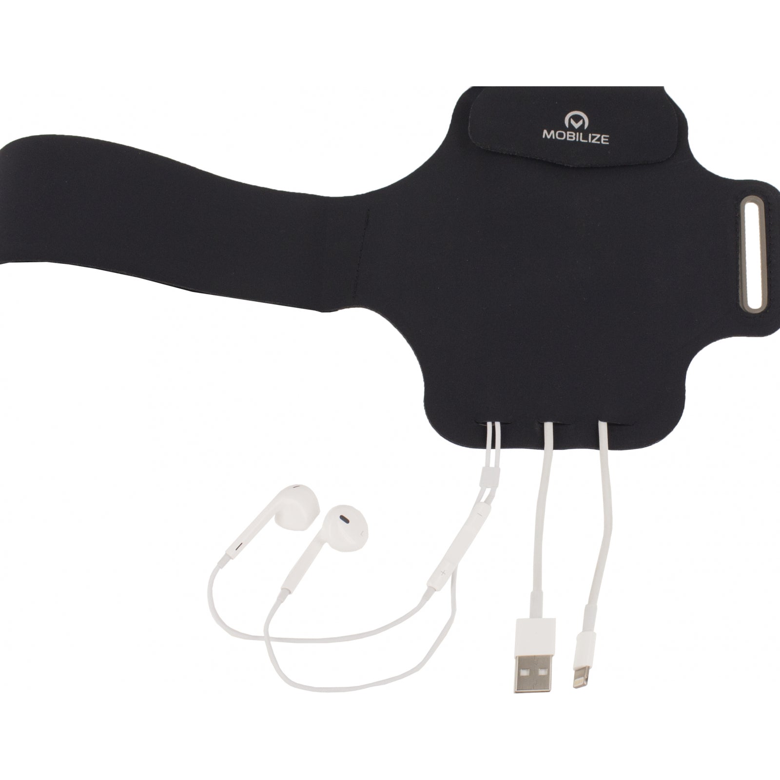 Mobilize Premium Universal Lycra Arm Strap 5" Black