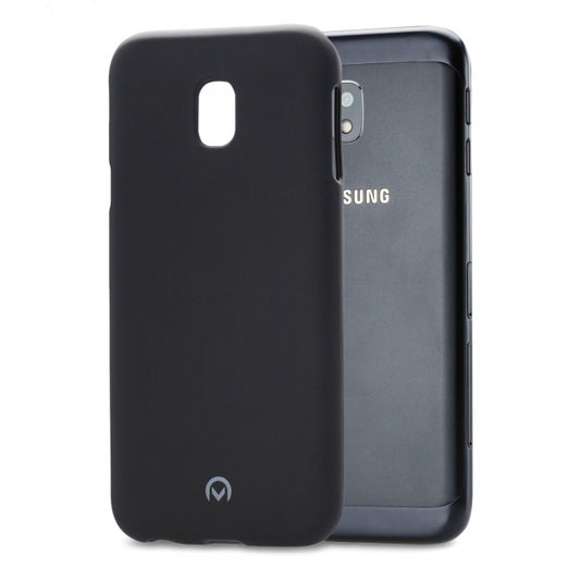 Mobilize Rubber Gelly Case Samsung Galaxy J3 2017 Mattschwarz