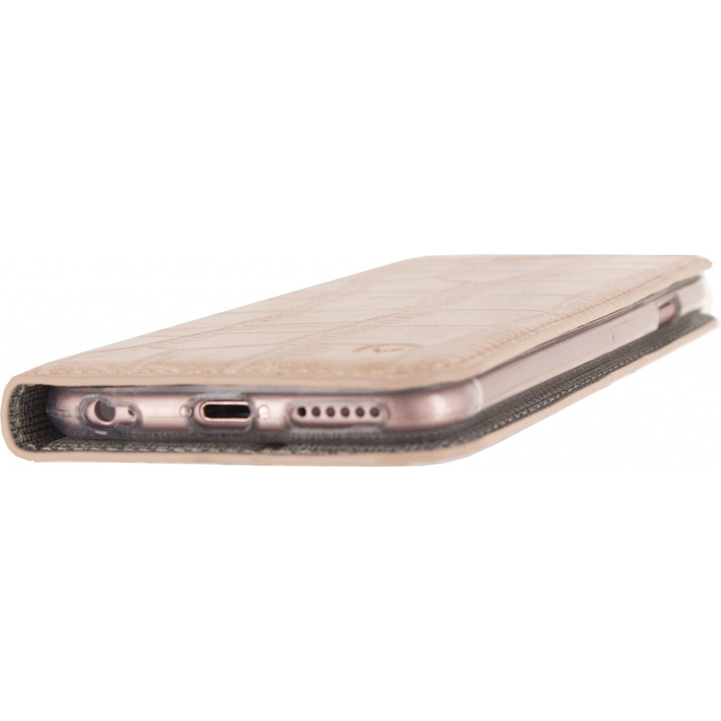 Mobilize Premium Gelly Book Case Apple iPhone 6/6S Alligator Coral Pink