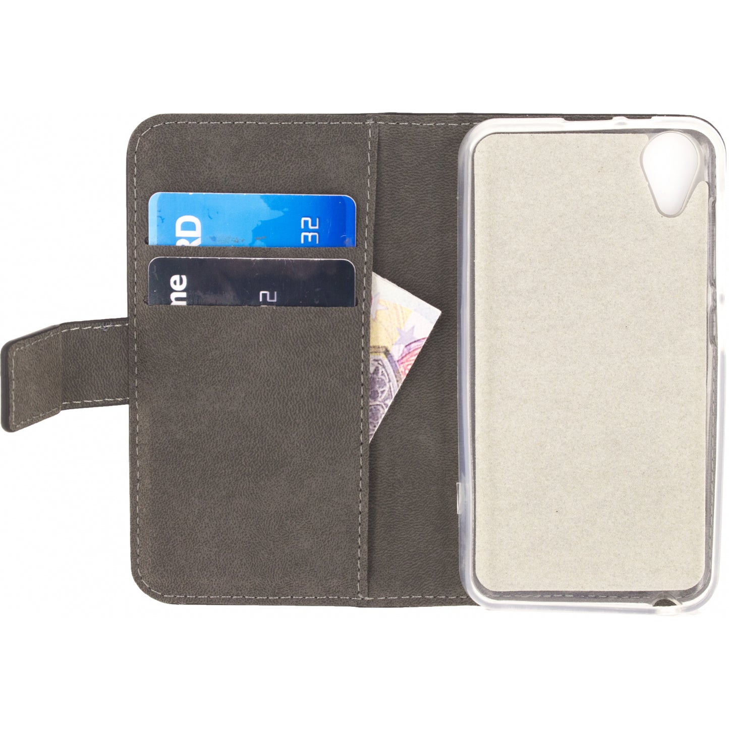 Mobilize Classic Gelly Wallet Book Case Wiko Sunny 2 Black