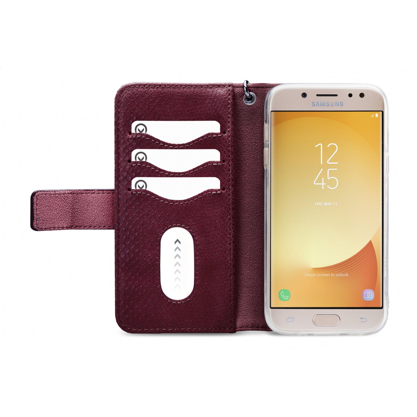 Mobilize 2in1 Gelly Zipper Case Samsung Galaxy J5 2017 Bordeaux