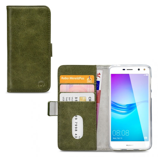 Mobilize Elite Gelly Wallet Book Case Huawei Y5 2017/Y6 2017 Vert