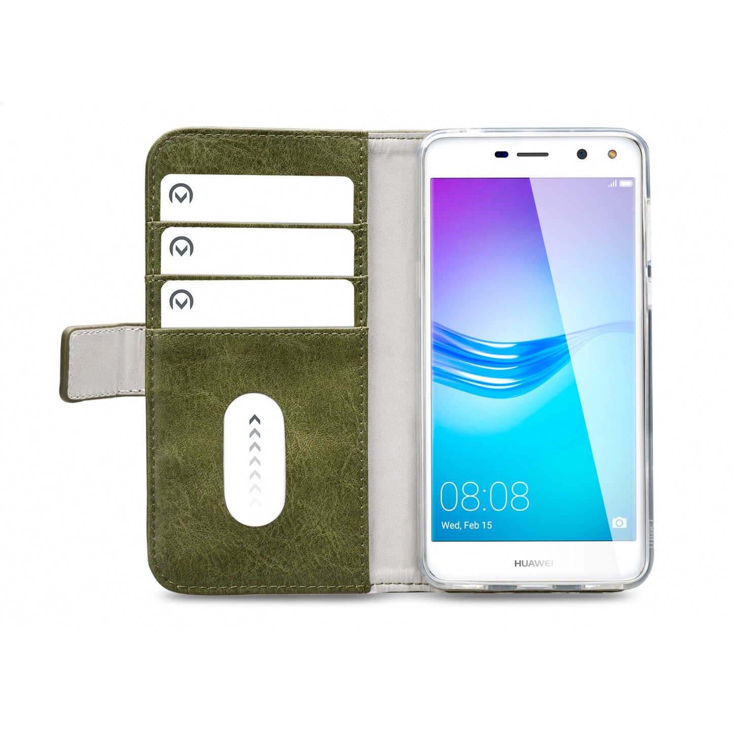Mobilize Elite Gelly Wallet Book Case Huawei Y5 2017/Y6 2017 Green