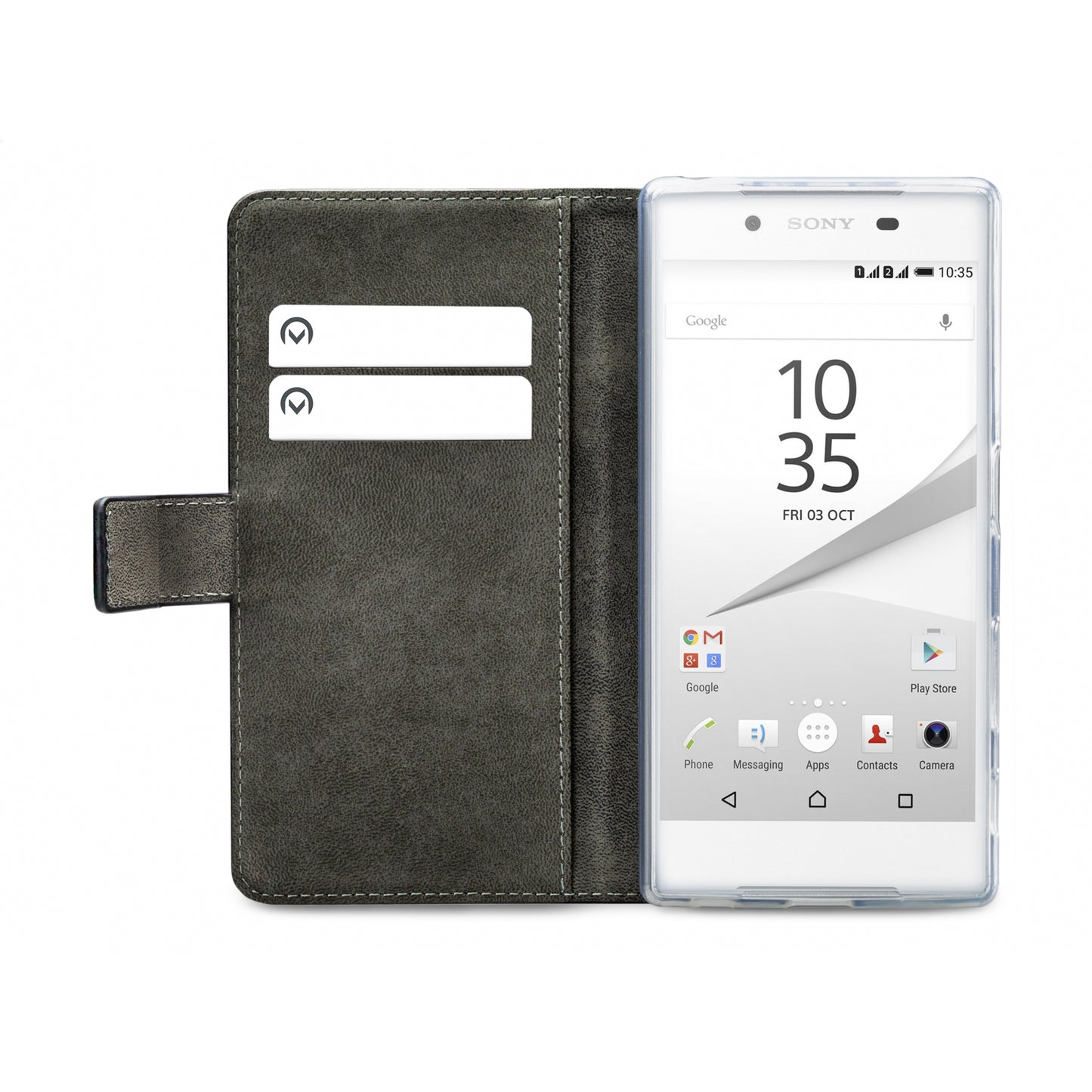 Mobilize Classic Gelly Wallet Book Case Sony Xperia Z5 Black