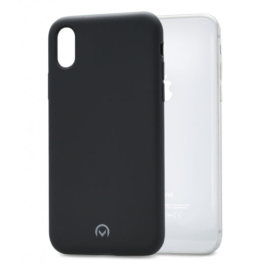Mobilize Solid Silicone Case Apple iPhone X Black