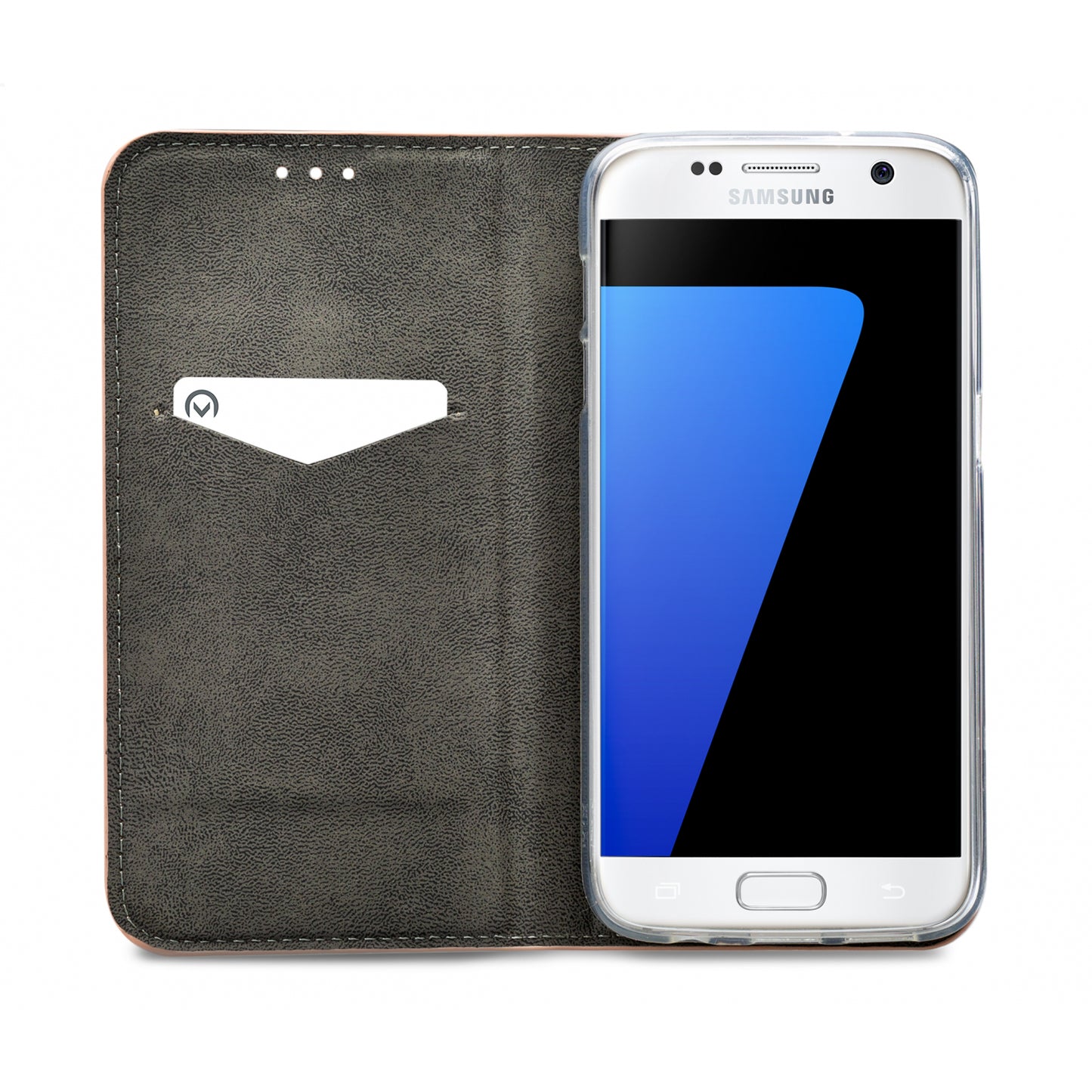 Mobilize Premium Gelly Book Case Samsung Galaxy S7 Soft Pink