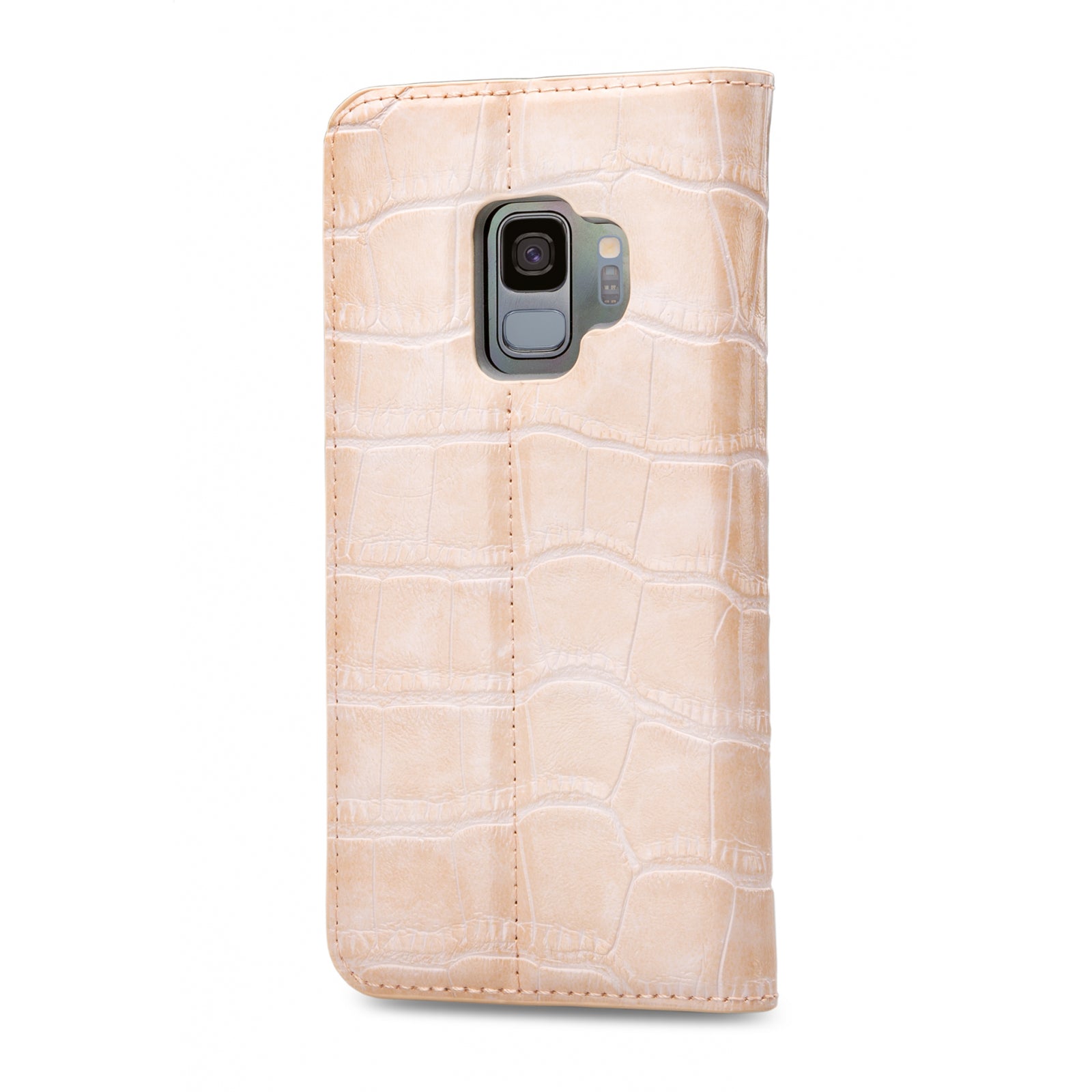 Mobilize Premium Gelly Book Case Samsung Galaxy S9 Alligator Coral Pink