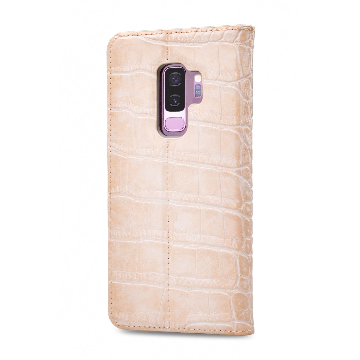 Mobilize Premium Gelly Book Case Samsung Galaxy S9+ Alligator Coral Pink