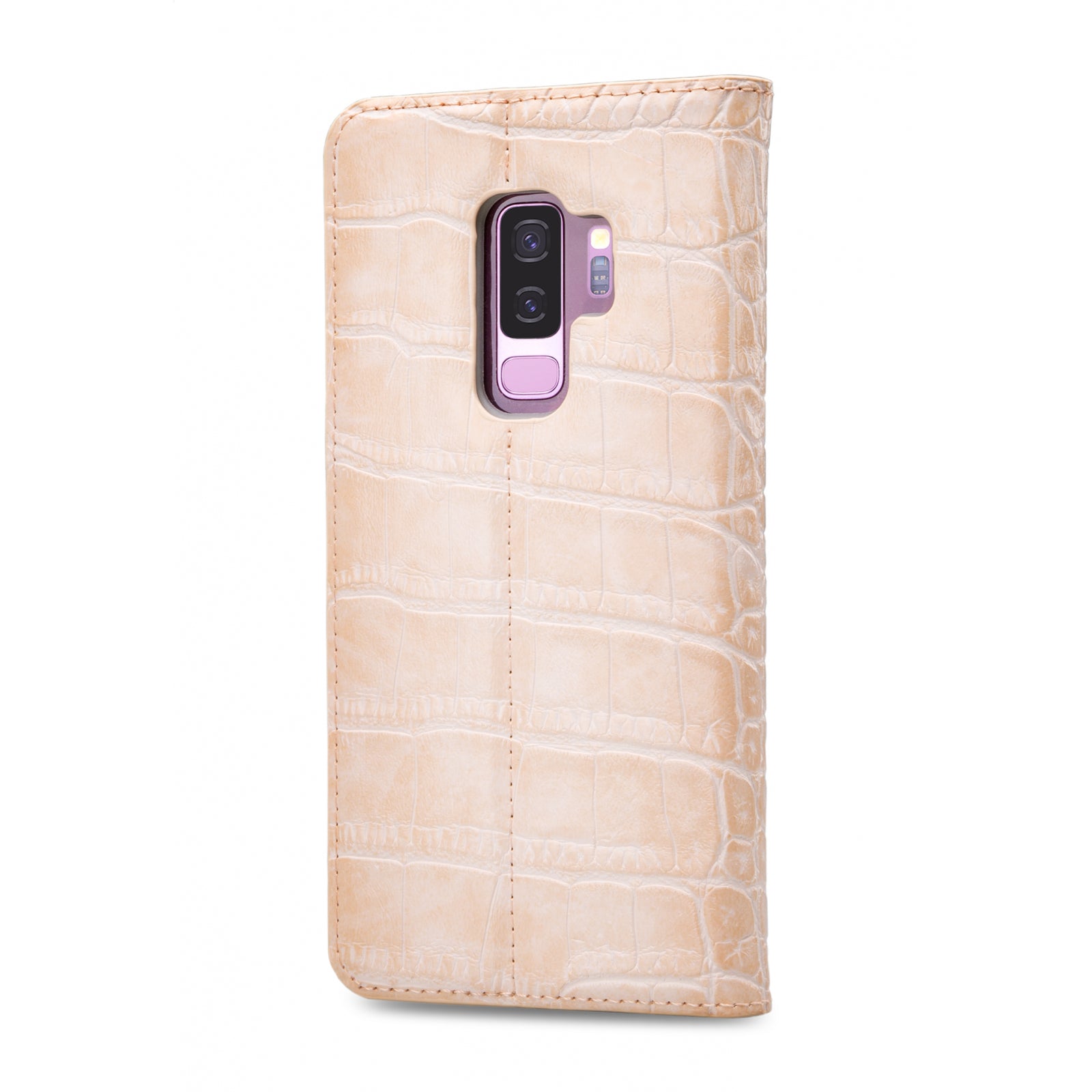 Mobilize Premium Gelly Book Case Samsung Galaxy S9+ Alligator Coral Pink