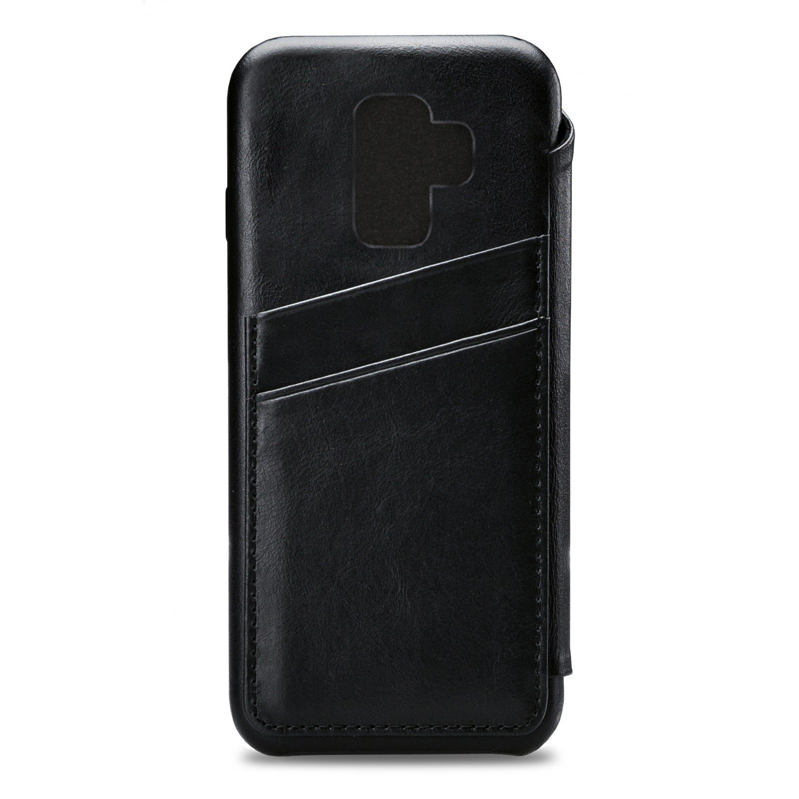Senza Pure Skinny Leather Wallet Samsung Galaxy S9 Deep Black