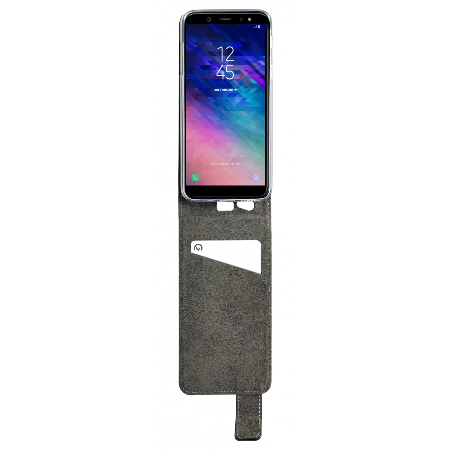 Mobilize Classic Gelly Flip Case Samsung Galaxy A6+ 2018 Black