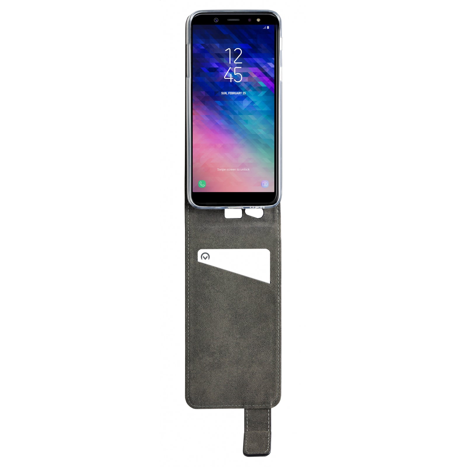 Mobilize Classic Gelly Flip Case Samsung Galaxy A6+ 2018 Black