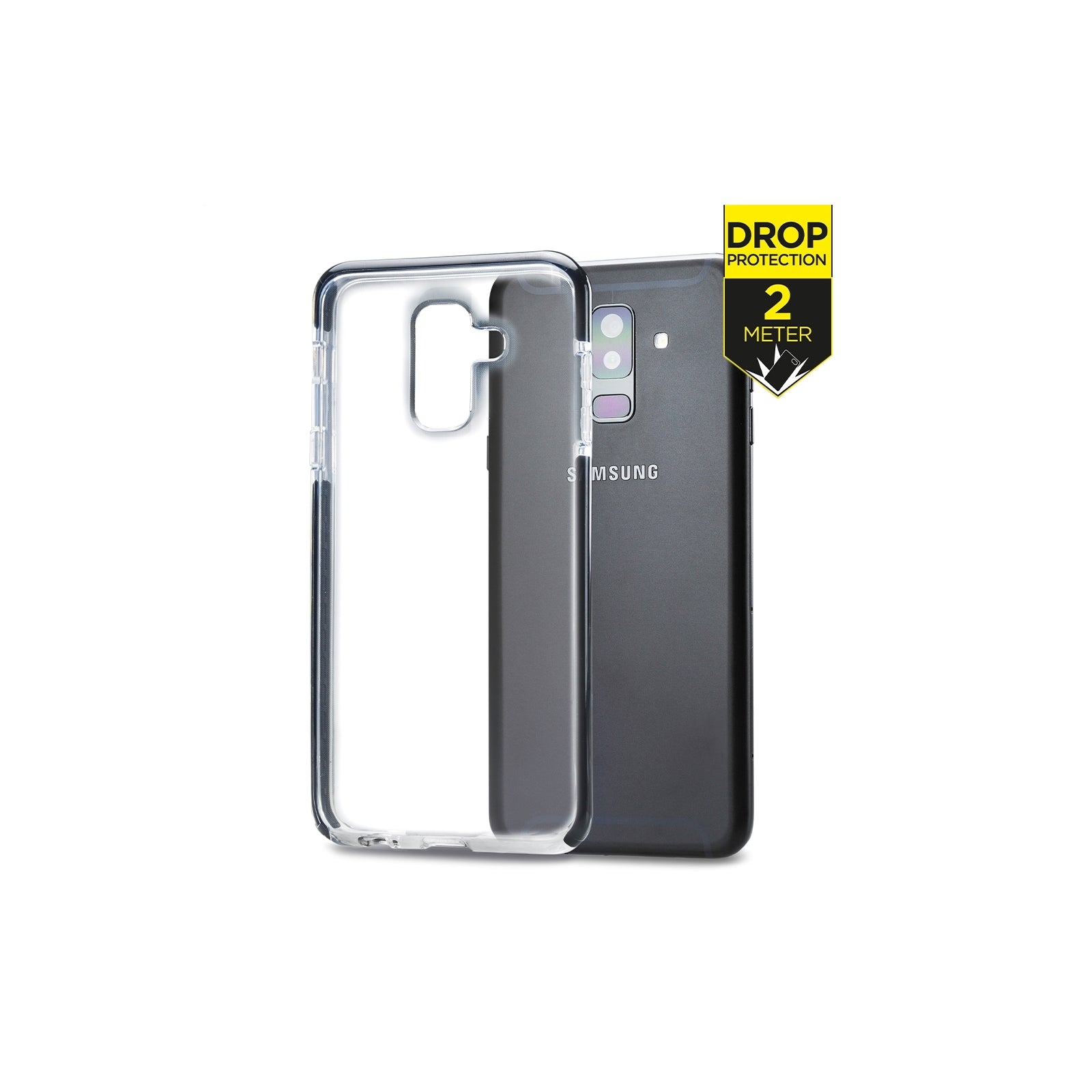 Mobilize Shatterproof Case Samsung Galaxy A6+ 2018 Black