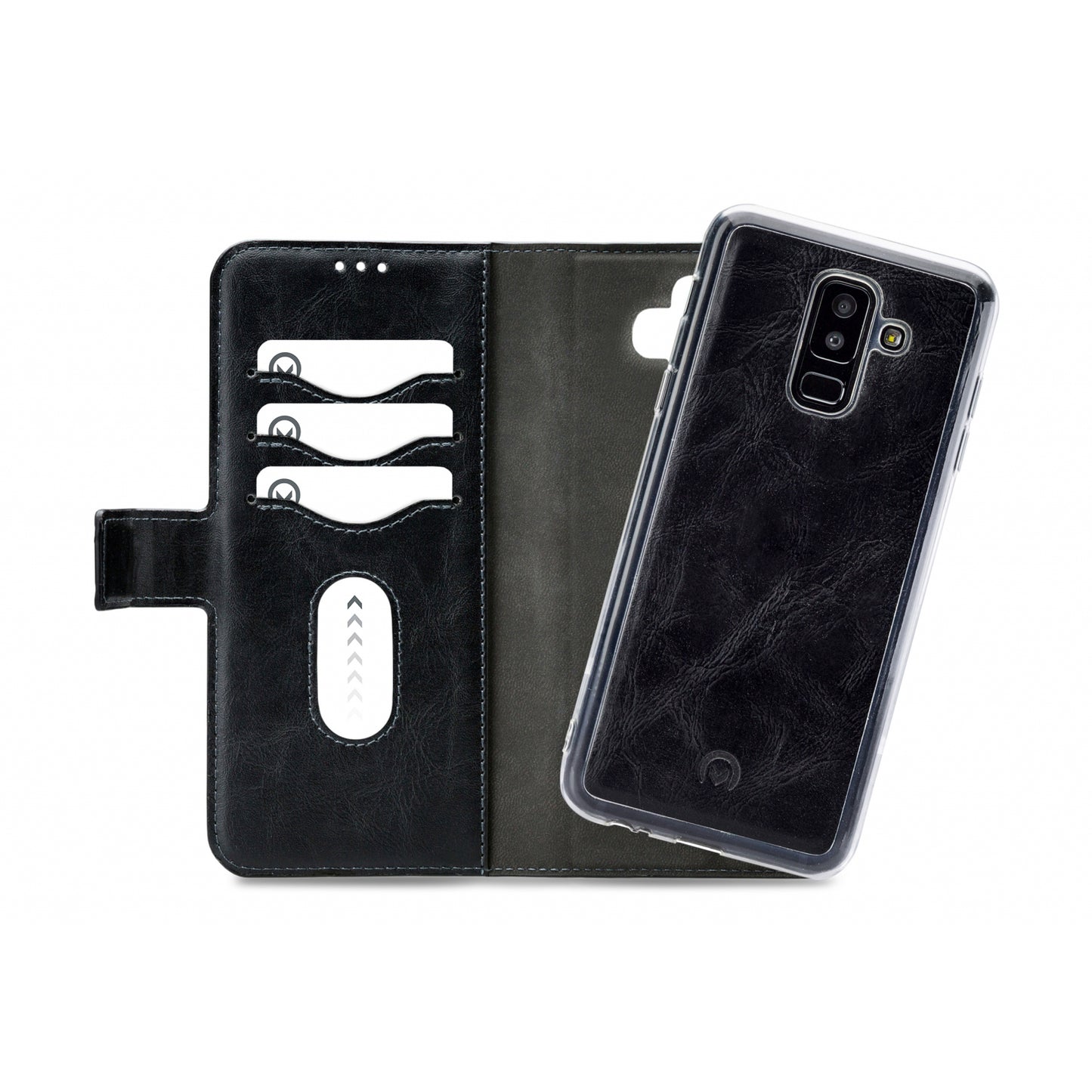 Mobilize 2in1 Gelly Wallet Case Samsung Galaxy A6+ 2018 Black