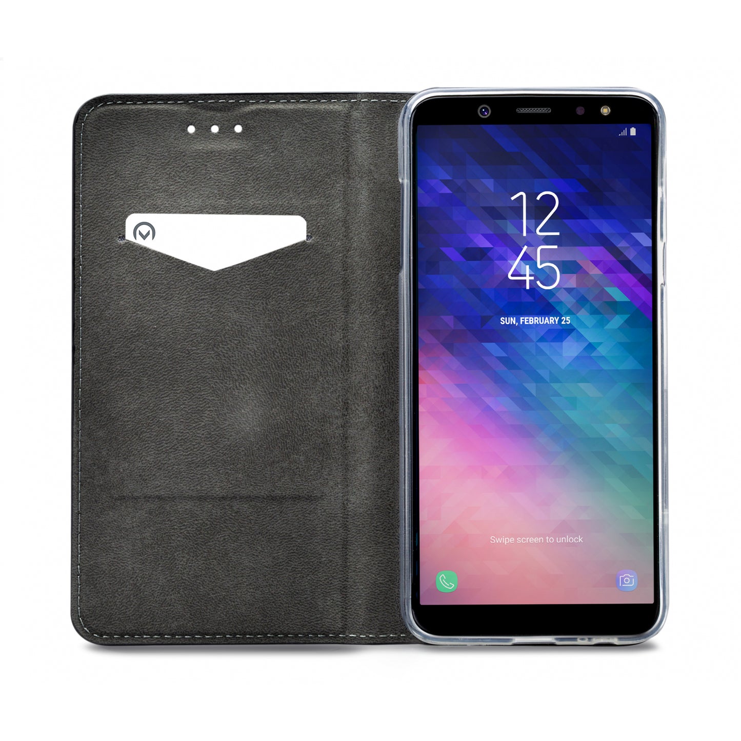 Mobilize Premium Gelly Book Case Samsung Galaxy A6+ 2018 Black