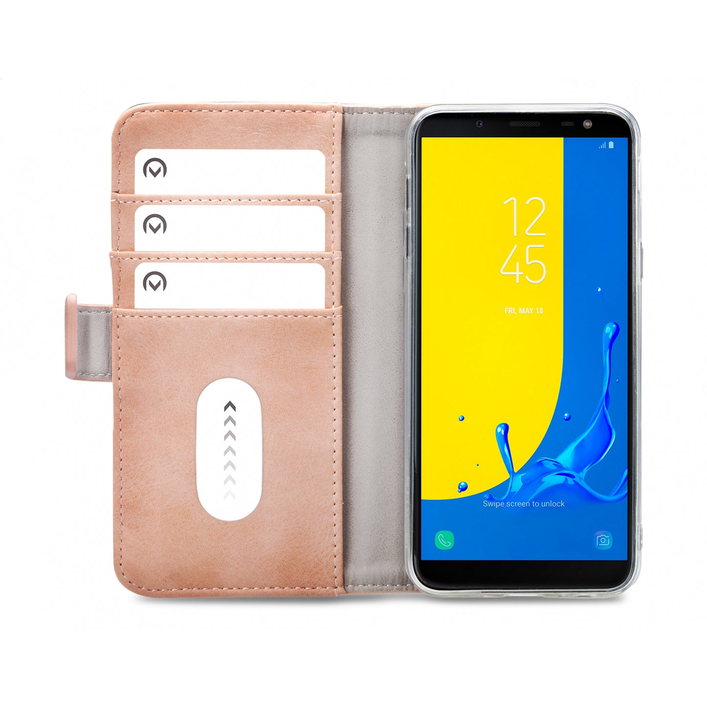 Mobilize Elite Gelly Wallet Book Case Samsung Galaxy J6 2018 Soft Pink