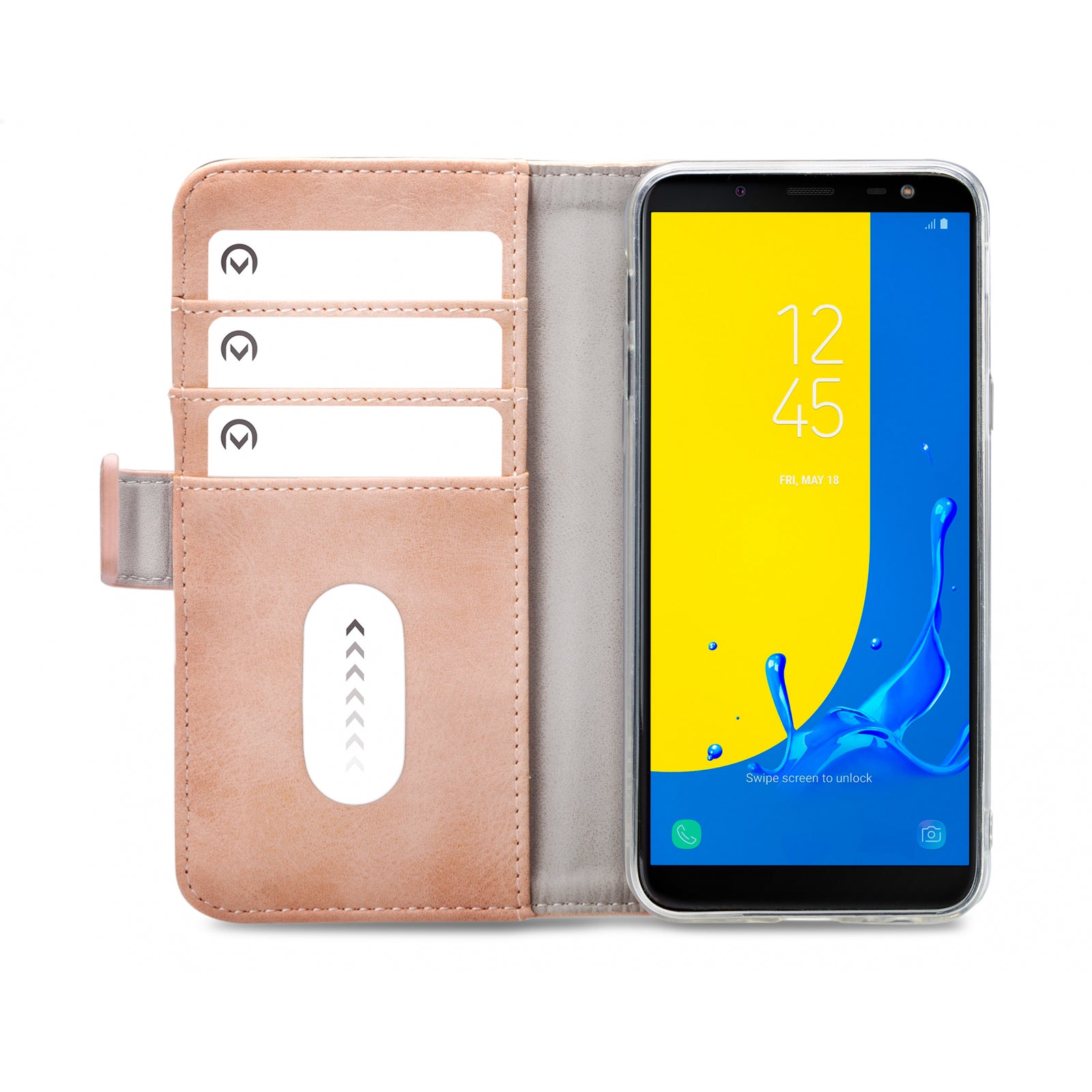 Mobilize Elite Gelly Wallet Book Case Samsung Galaxy J6 2018 Soft Pink