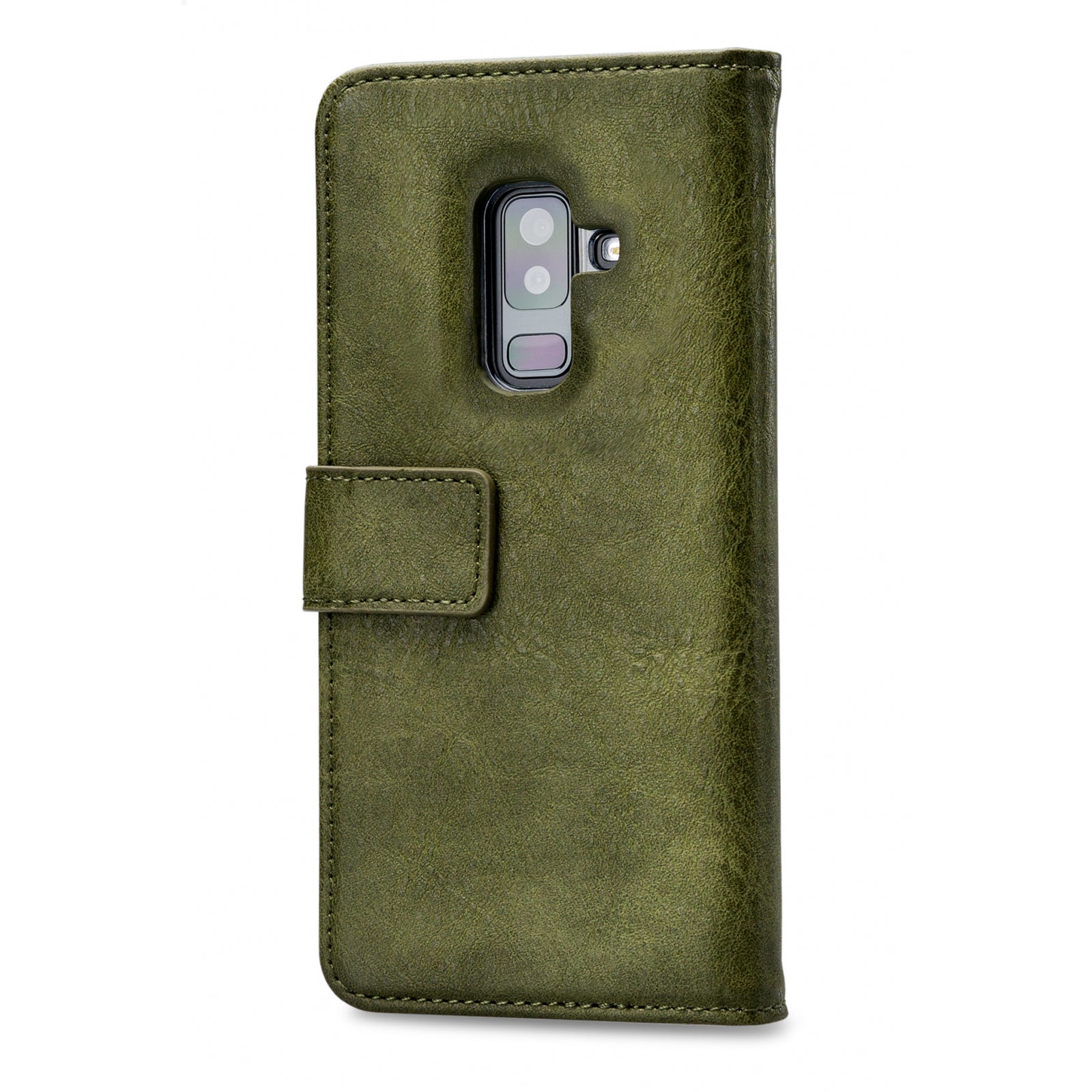 Mobilize Elite Gelly Wallet Book Case Samsung Galaxy A6+ 2018 Green