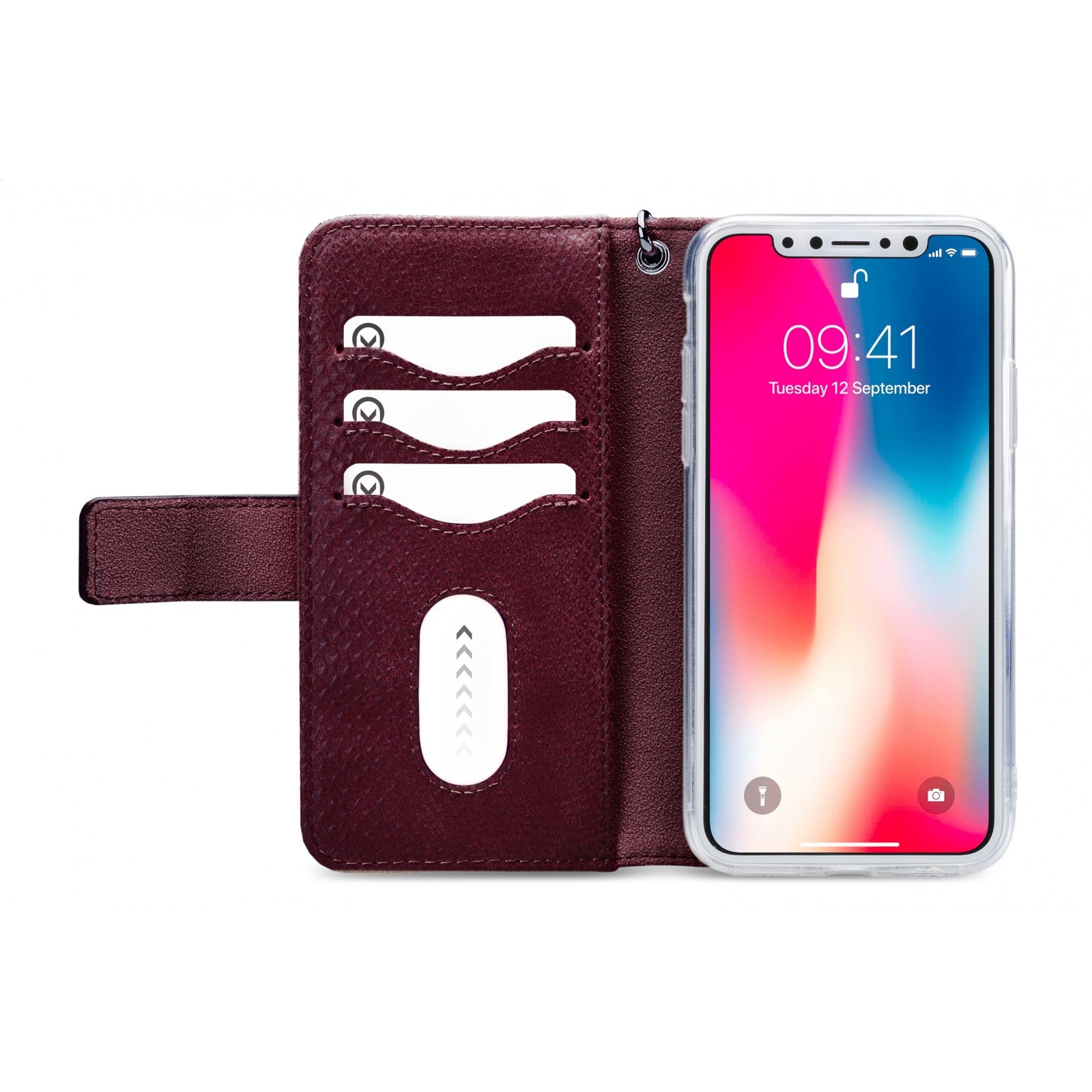 Mobilize 2in1 Gelly Zipper Case Apple iPhone Xs Max Bordeaux