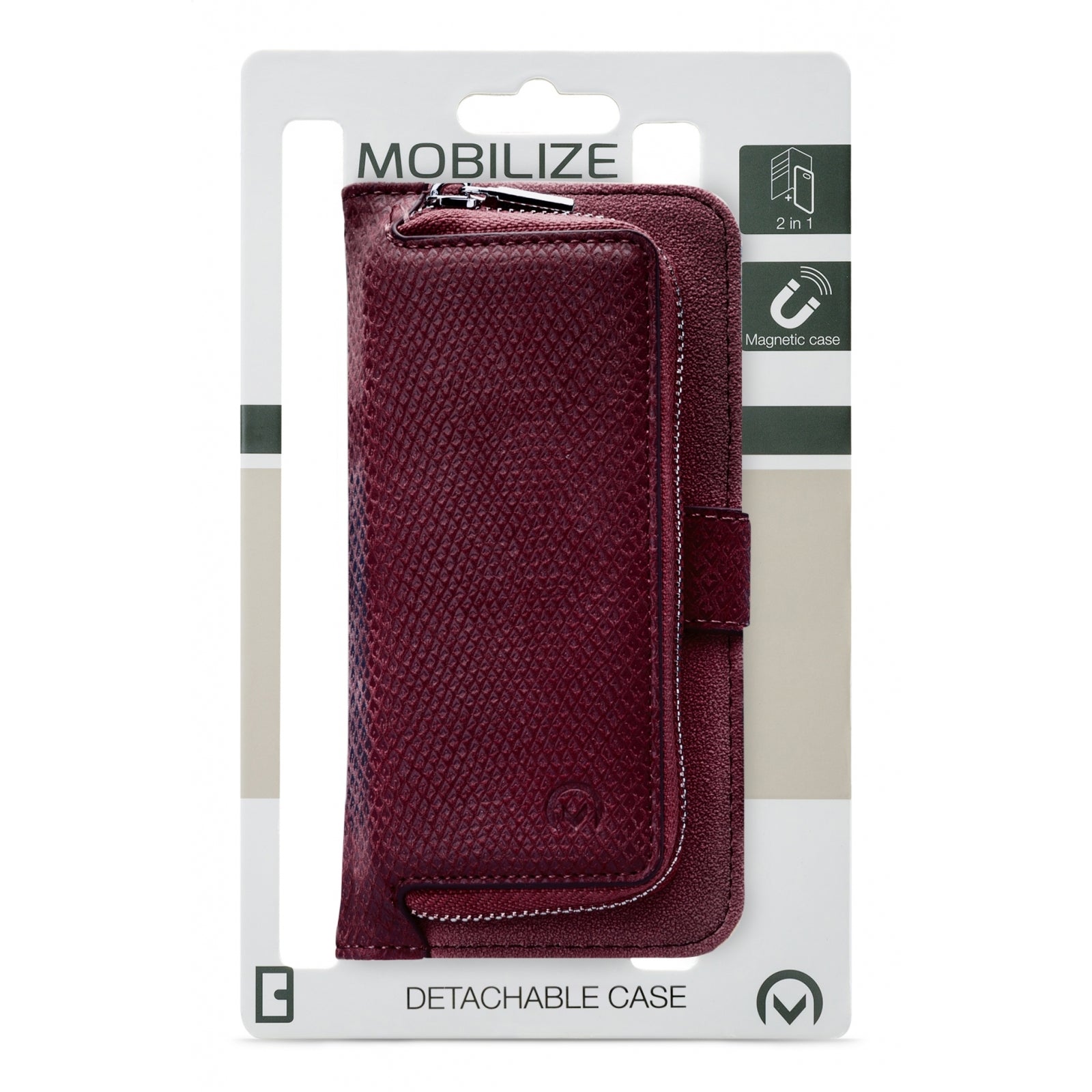 Mobilize 2in1 Gelly Zipper Case Apple iPhone Xs Max Bordeaux