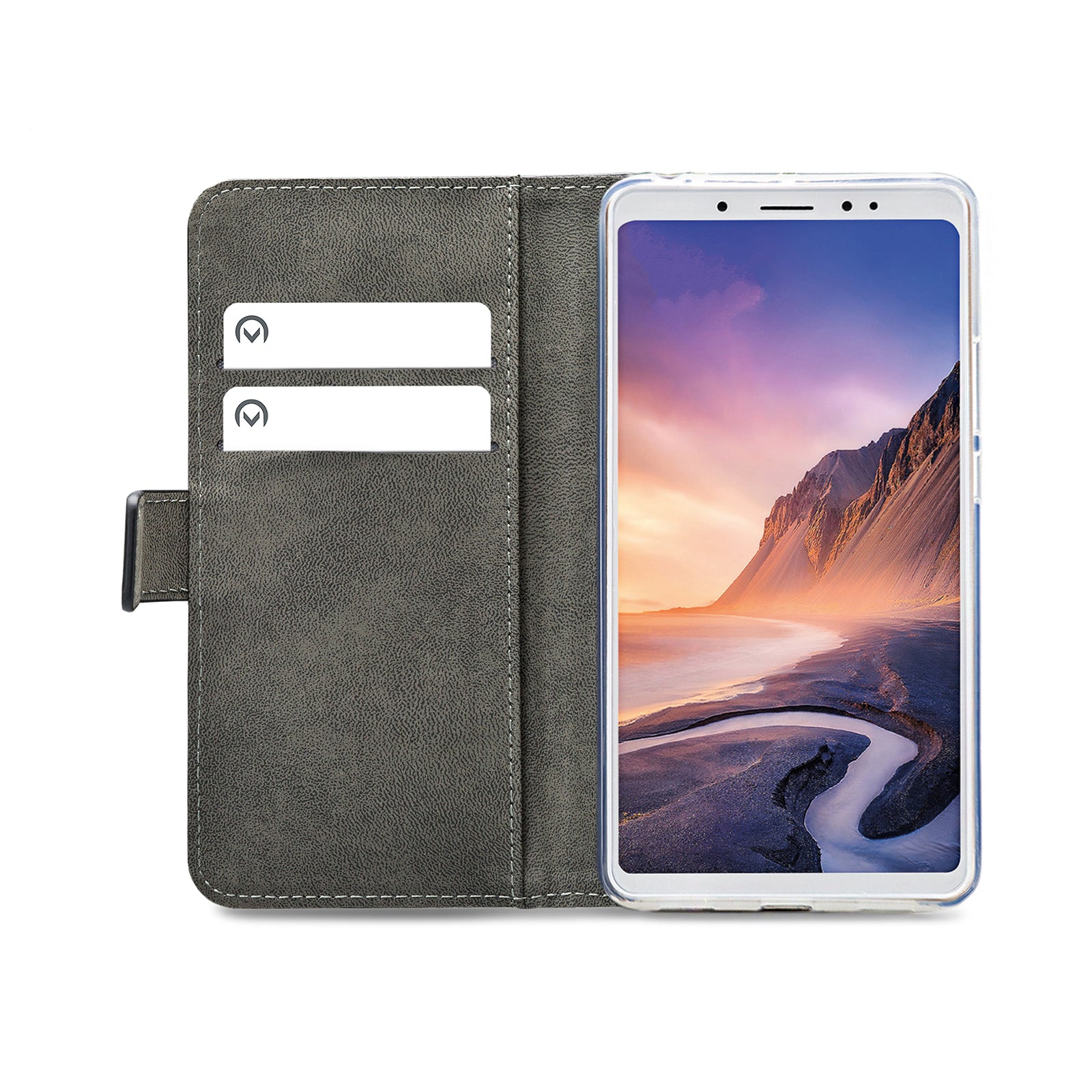 Mobilize Classic Gelly Wallet Book Case Xiaomi Mi Max 3 Black