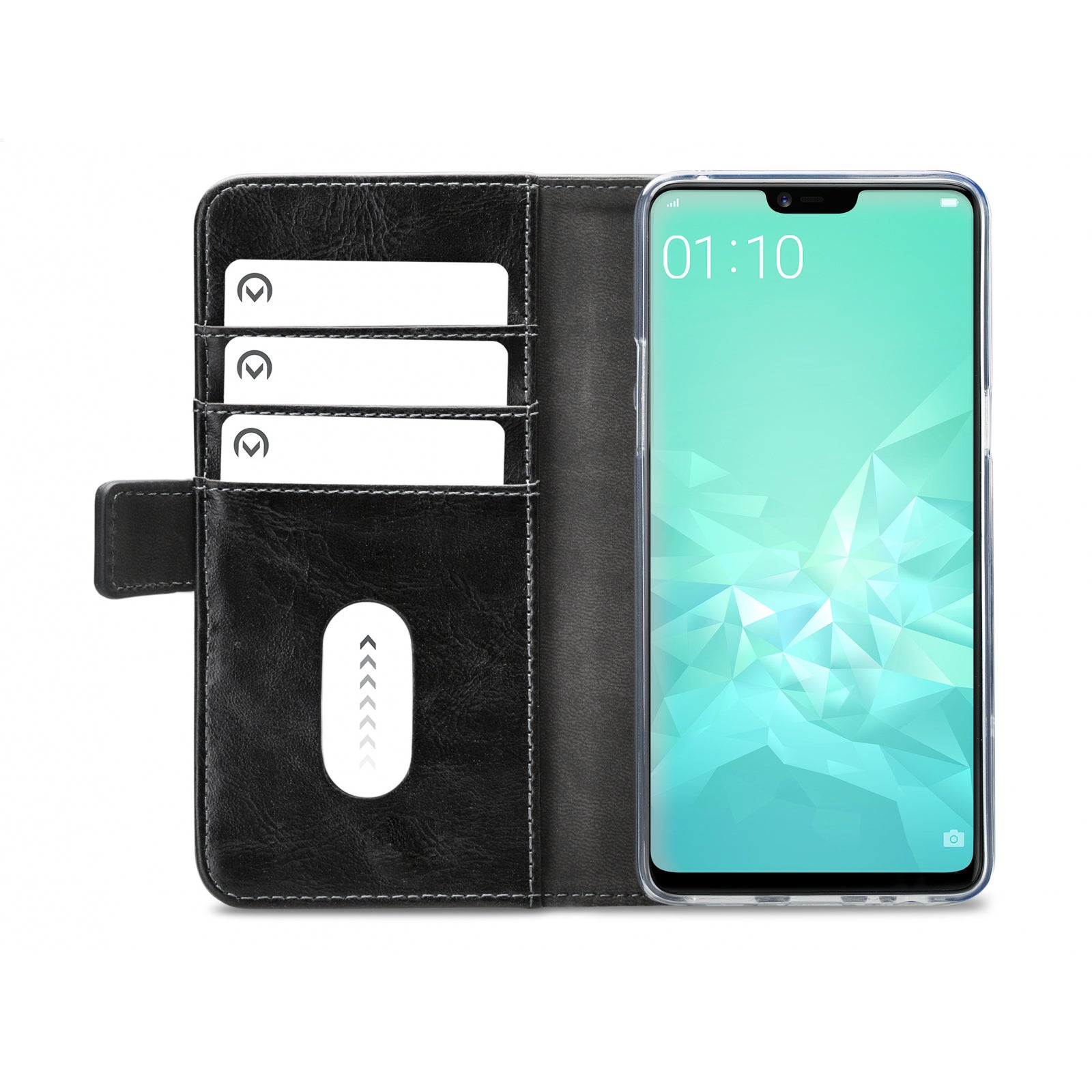 Mobilize Elite Gelly Wallet Book Case OPPO A3 Black