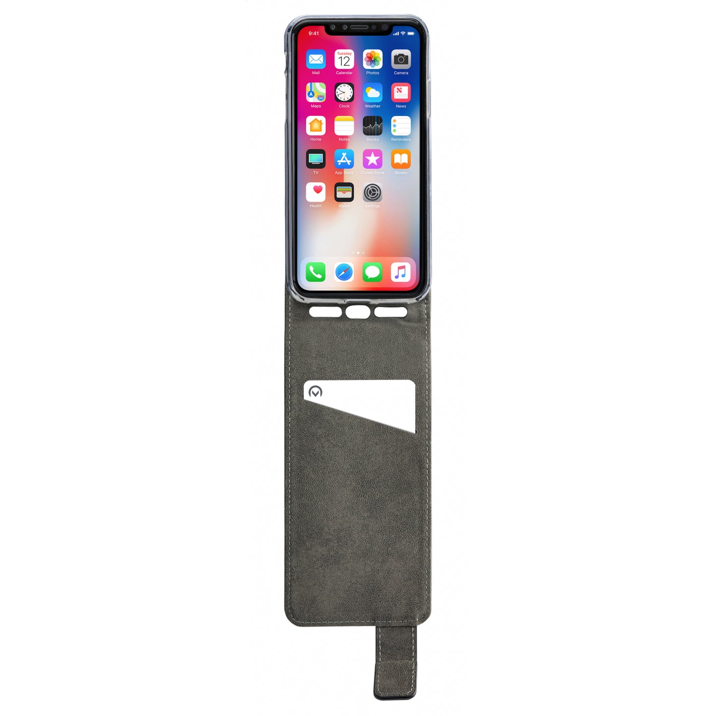 Mobilize Classic Gelly Flip Case Apple iPhone Xs Max Black