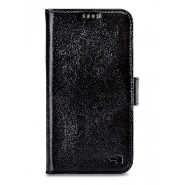 Senza Pure Leather Wallet Apple iPhone Xs Max Deep Black