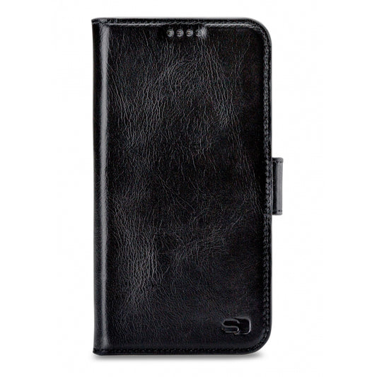 Senza Pure Leather Wallet Apple iPhone Xs Max Deep Black
