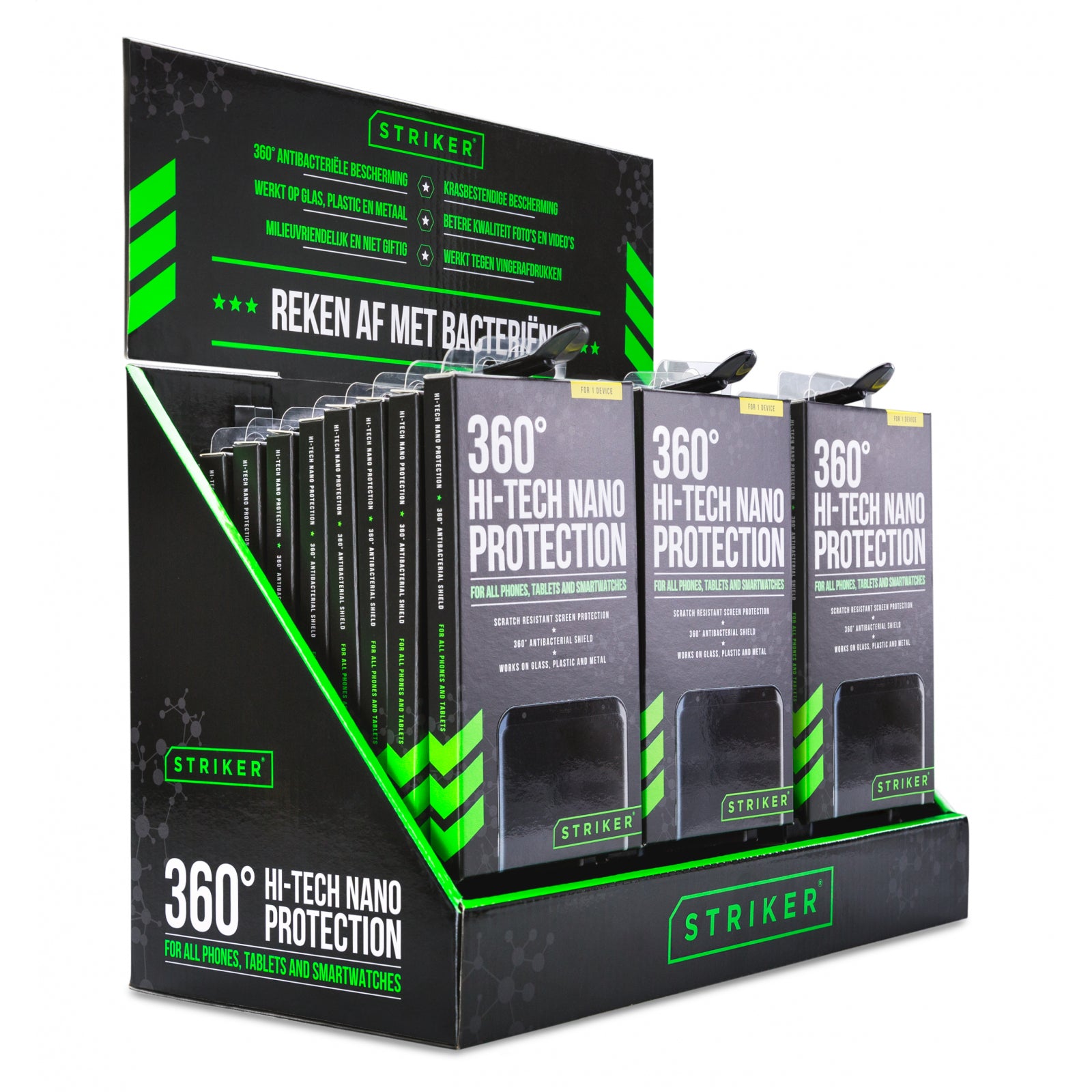 Striker Coating 360 High Tech Nano Protection Display