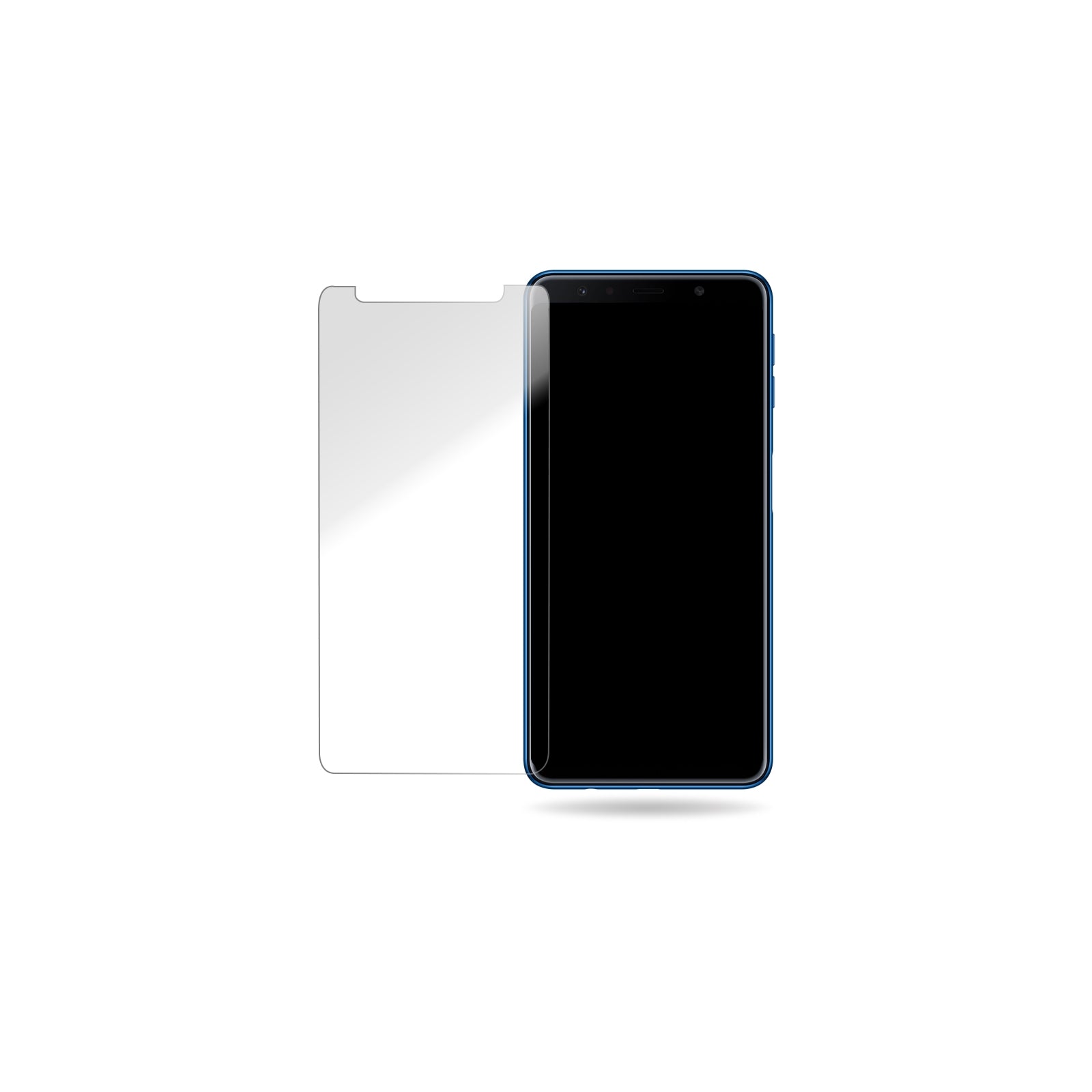 My Style Tempered Glass Screen Protector for Samsung Galaxy A7 2018 Clear (10-Pack)