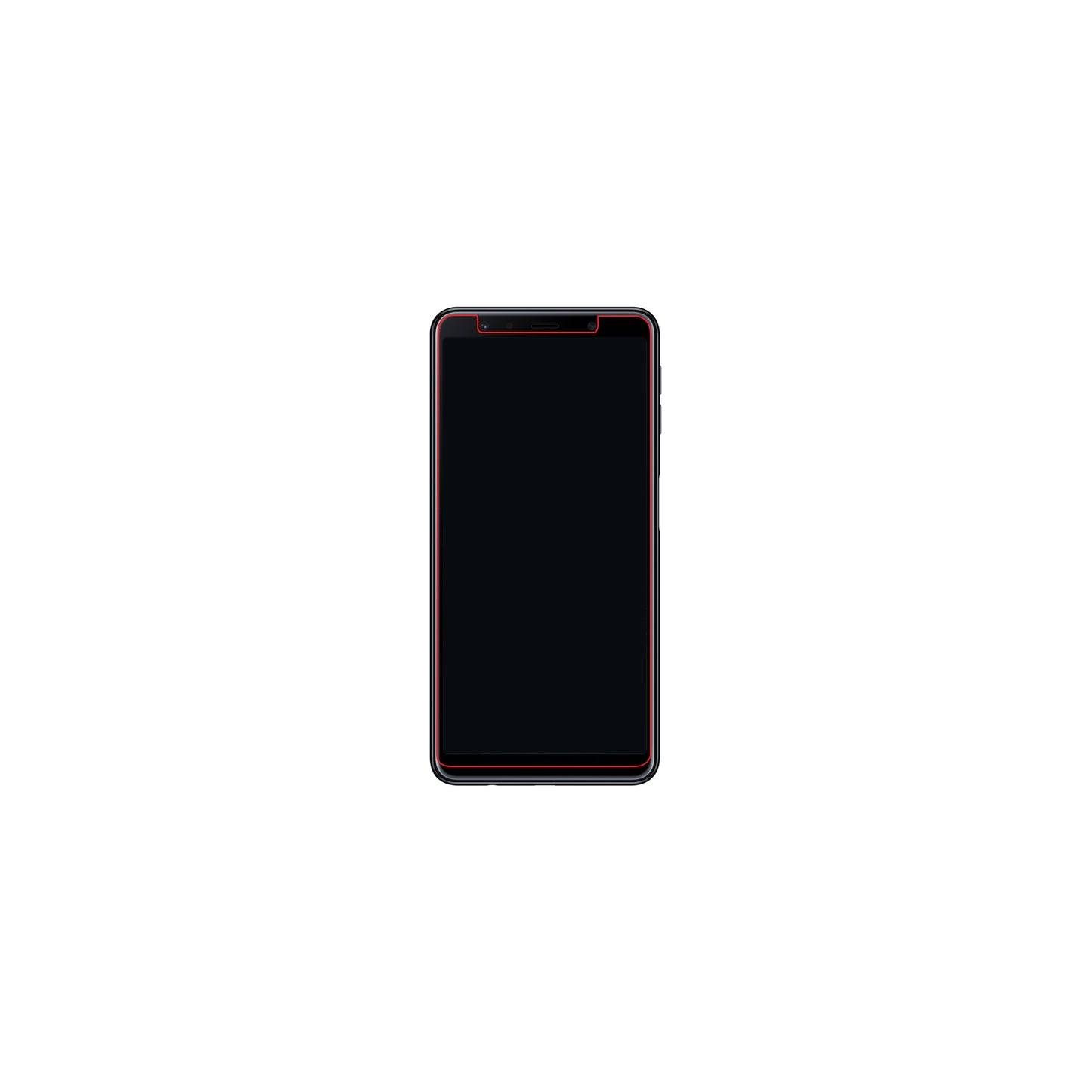 My Style Tempered Glass Screen Protector for Samsung Galaxy A7 2018 Clear (10-Pack)