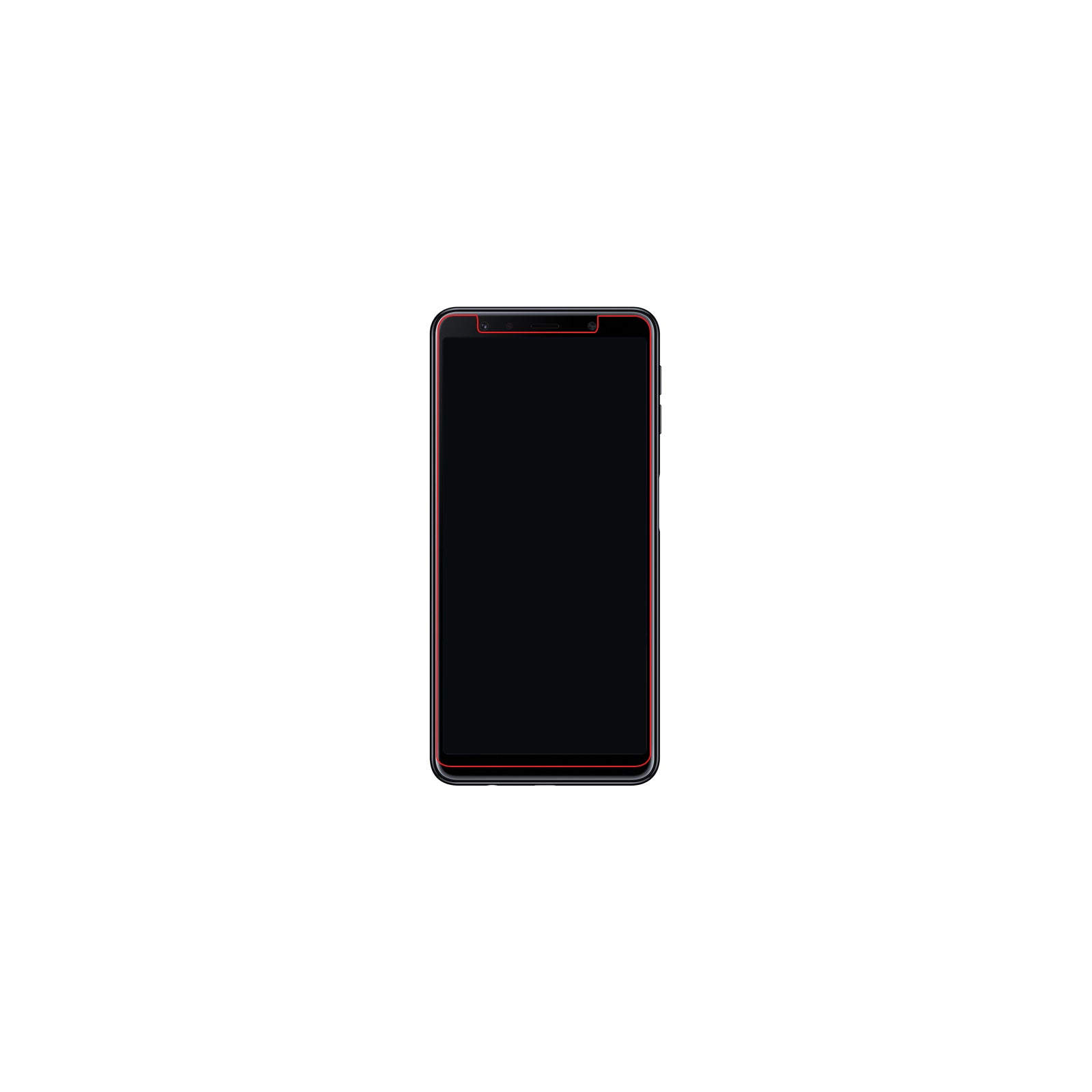 My Style Tempered Glass Screen Protector for Samsung Galaxy A7 2018 Clear (10-Pack)