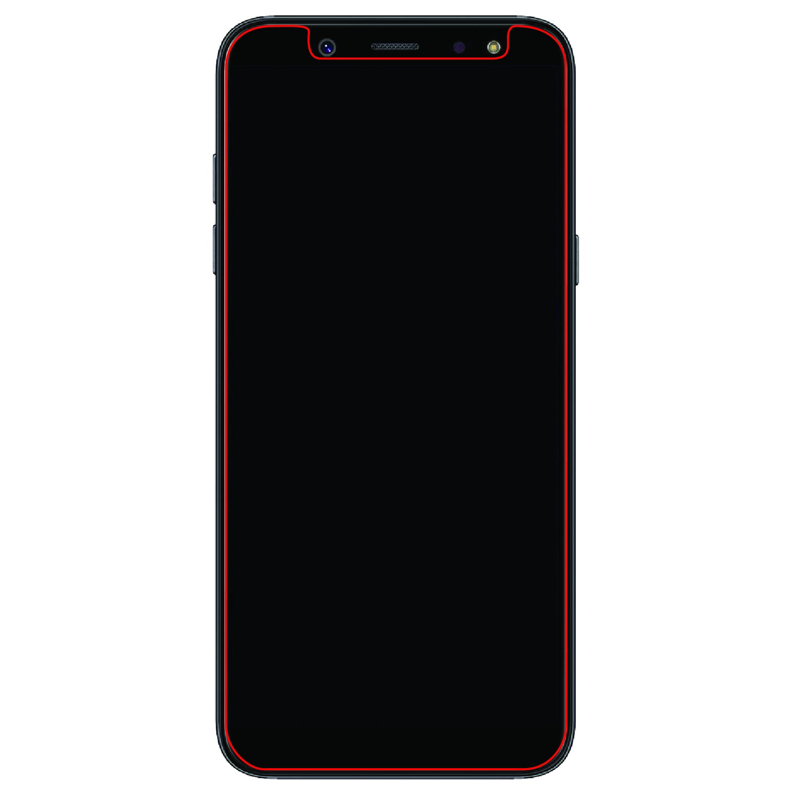 My Style Tempered Glass Screen Protector for Samsung Galaxy A6+ 2018 Clear (10-Pack)