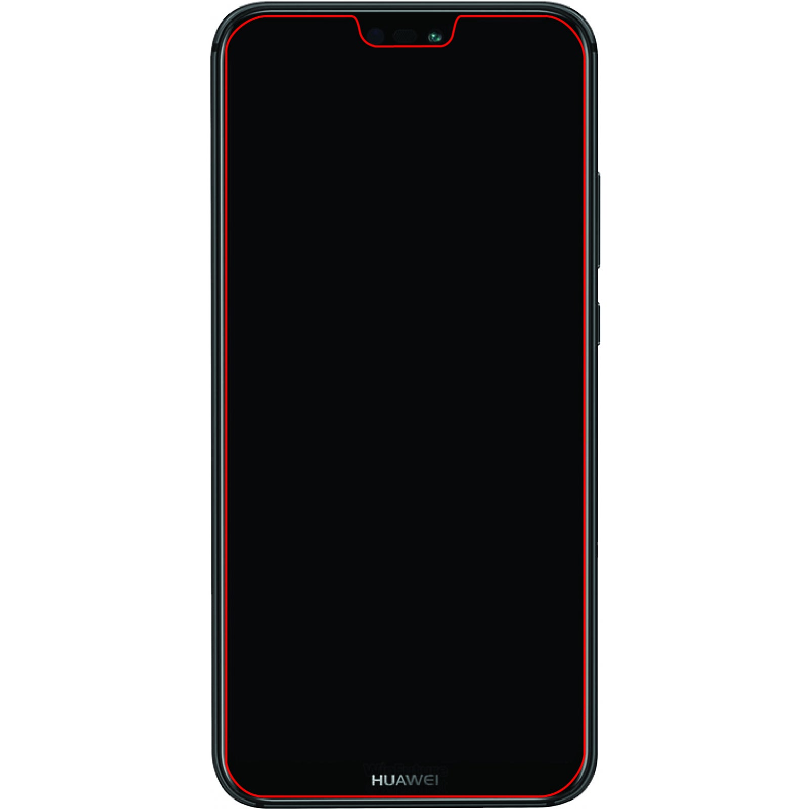 My Style Tempered Glass Screen Protector for Huawei P20 Lite Clear (10-Pack)