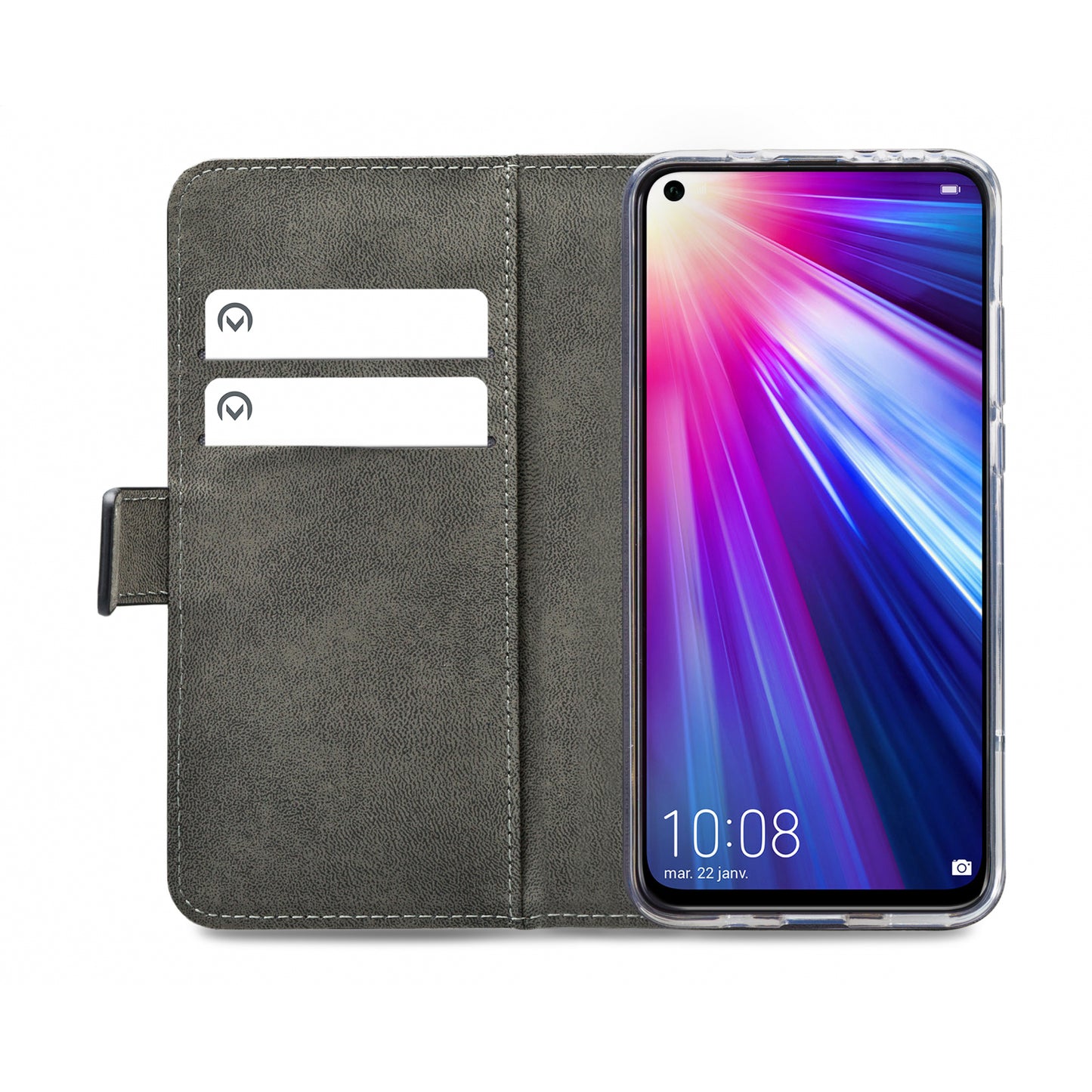 Mobilize Classic Gelly Wallet Book Case Honor View 20 Black