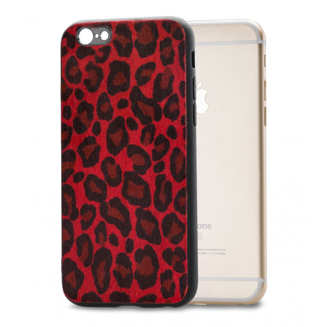 Mobilize Gelly Case Apple iPhone 6/6S Rot Leopard
