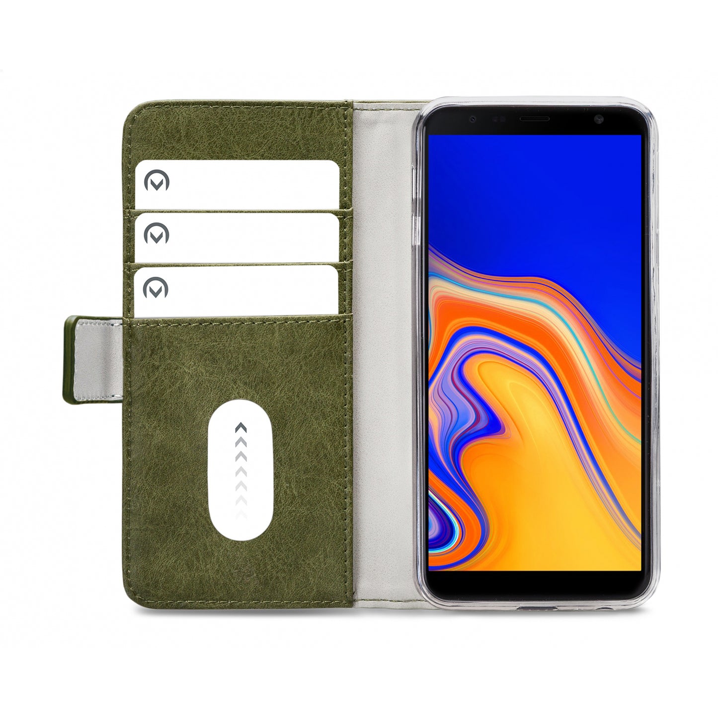 Mobilize Elite Gelly Wallet Book Case Samsung Galaxy J4+ Green