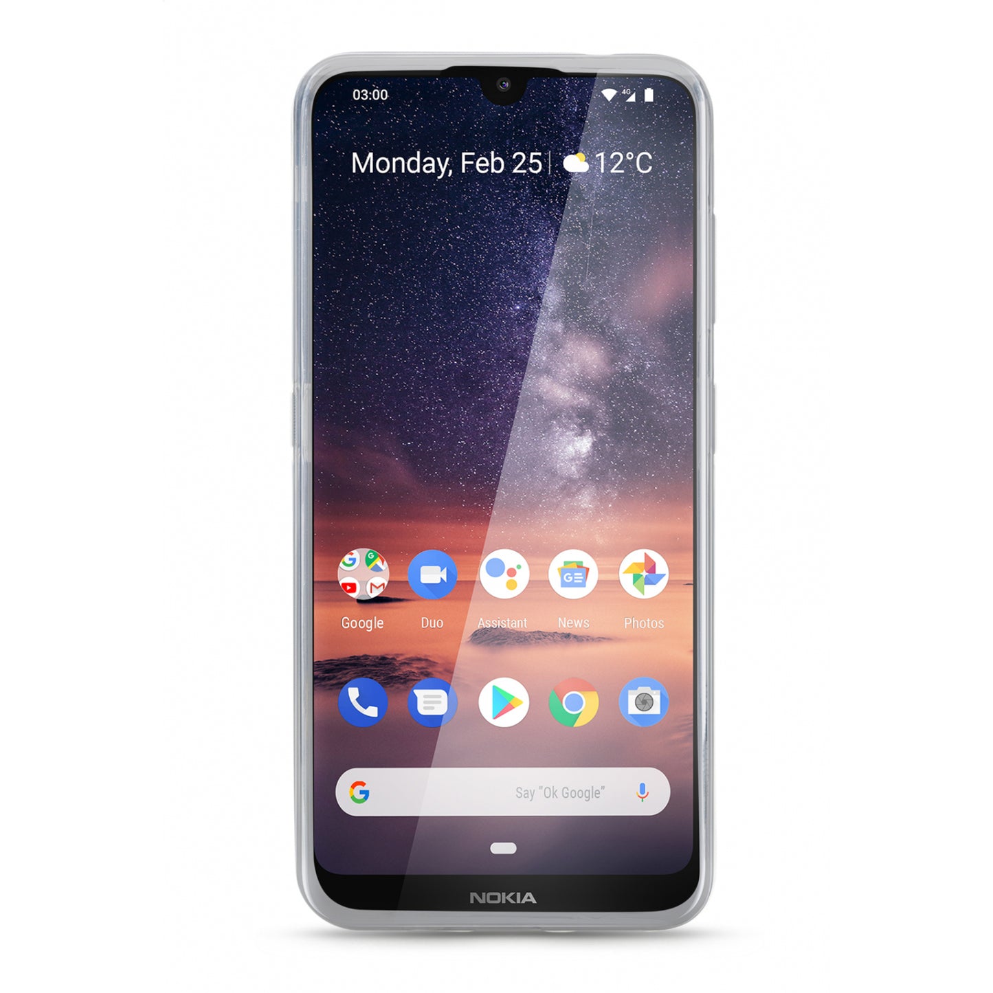 Mobilize Gelly Case Nokia 3.2 Clear