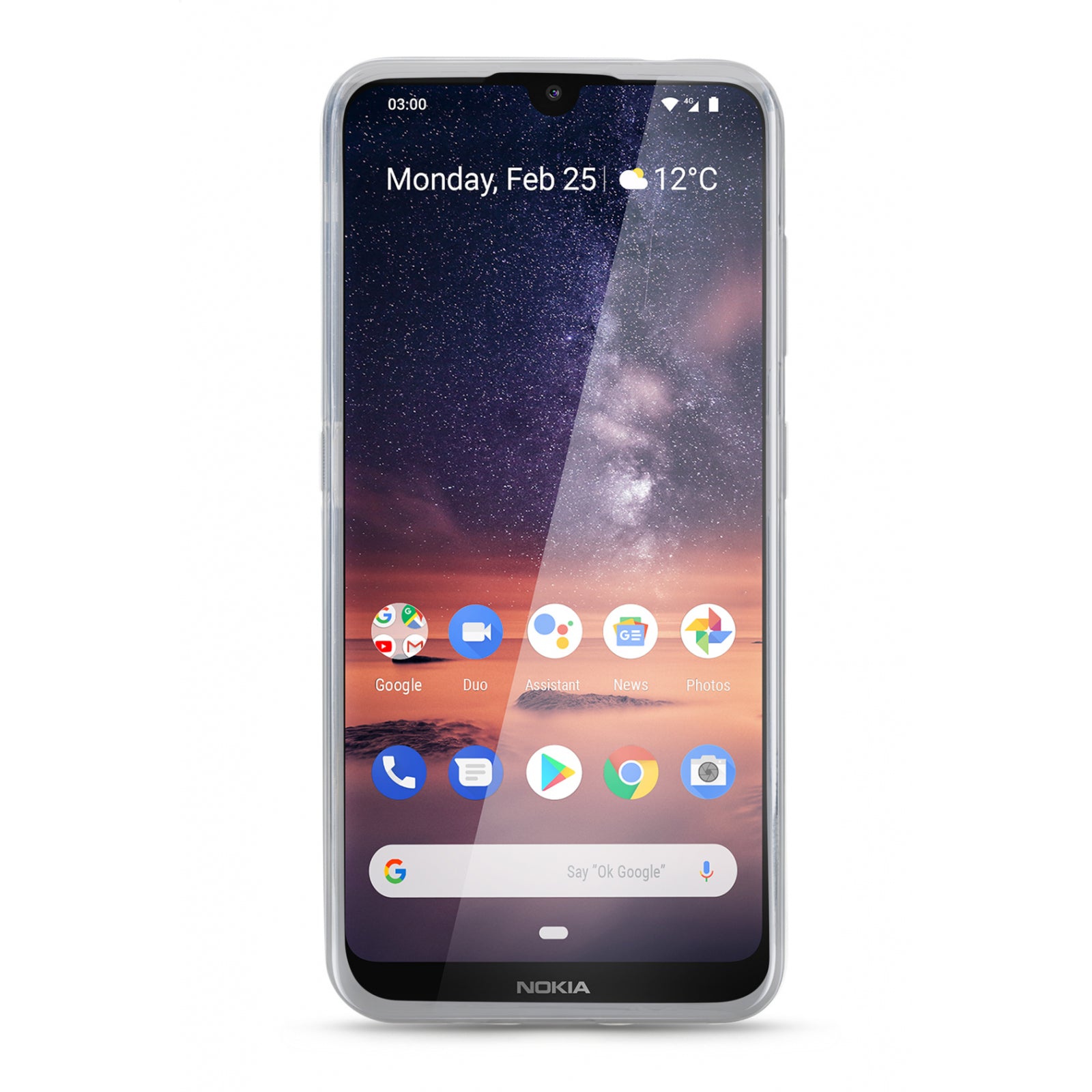 Mobilize Gelly Case Nokia 3.2 Clear