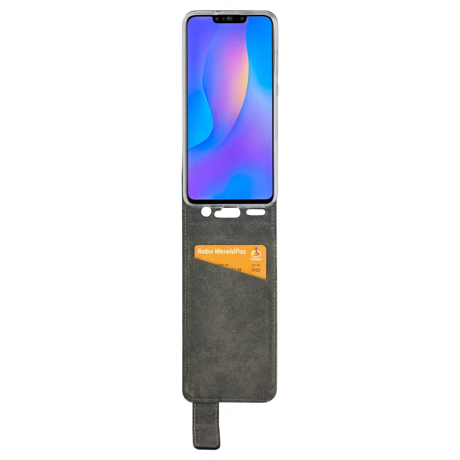 Mobilize Classic Gelly Flip Case Huawei P Smart+ 2019 Black