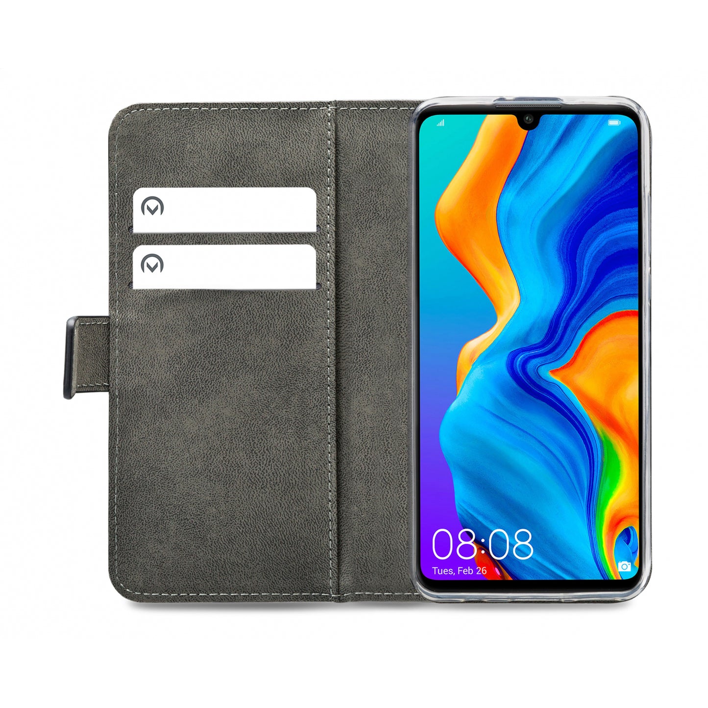 Mobilize Classic Gelly Wallet Book Case Huawei P30 Lite/P30 Lite New Edition Black
