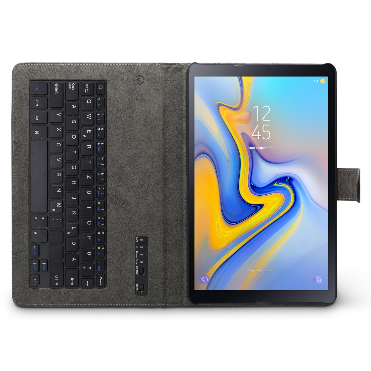 Mobilize Premium Bluetooth Keyboard Case Samsung Galaxy Tab A 10.5 2018 Black QWERTZ