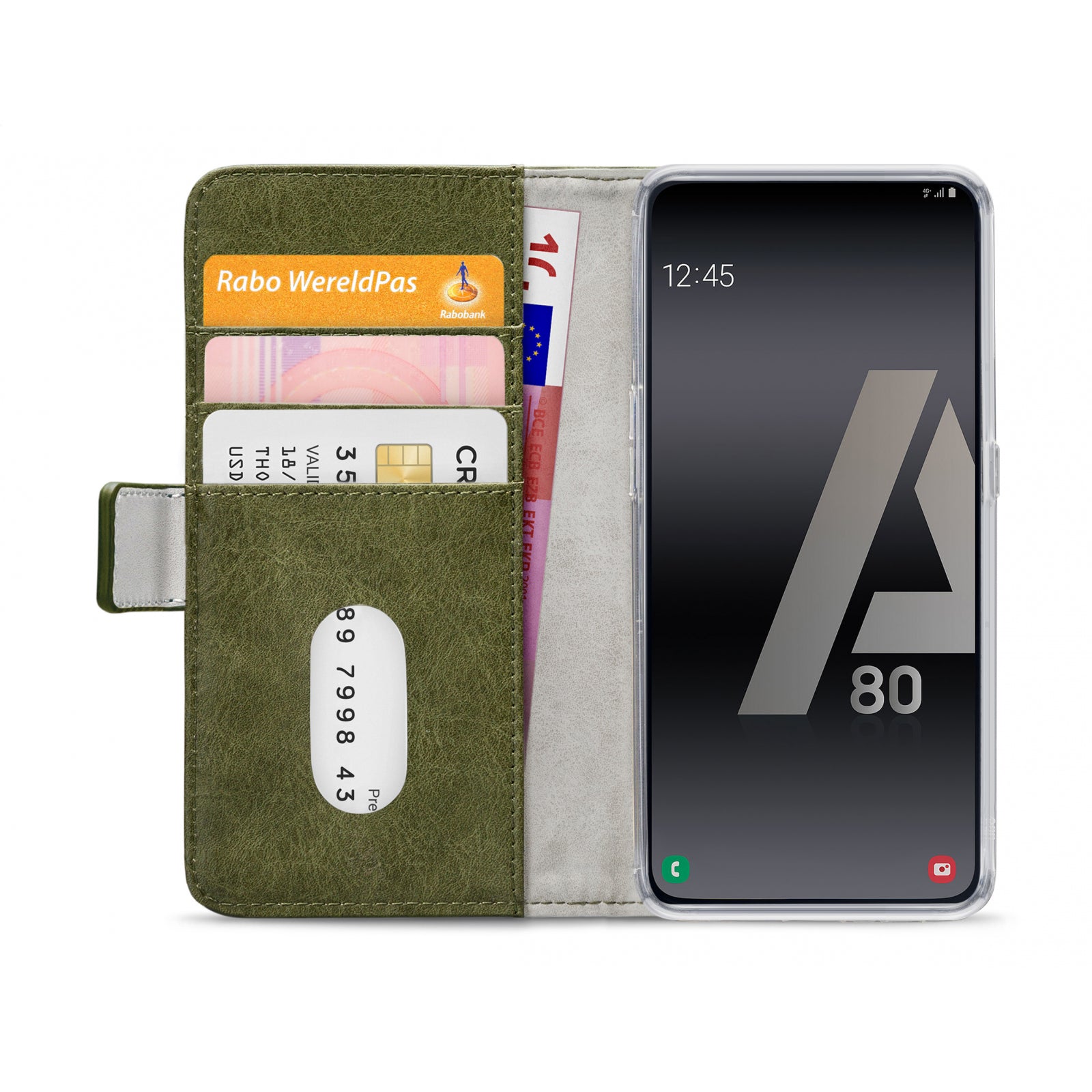 Mobilize Elite Gelly Wallet Book Case Samsung Galaxy A80 Green