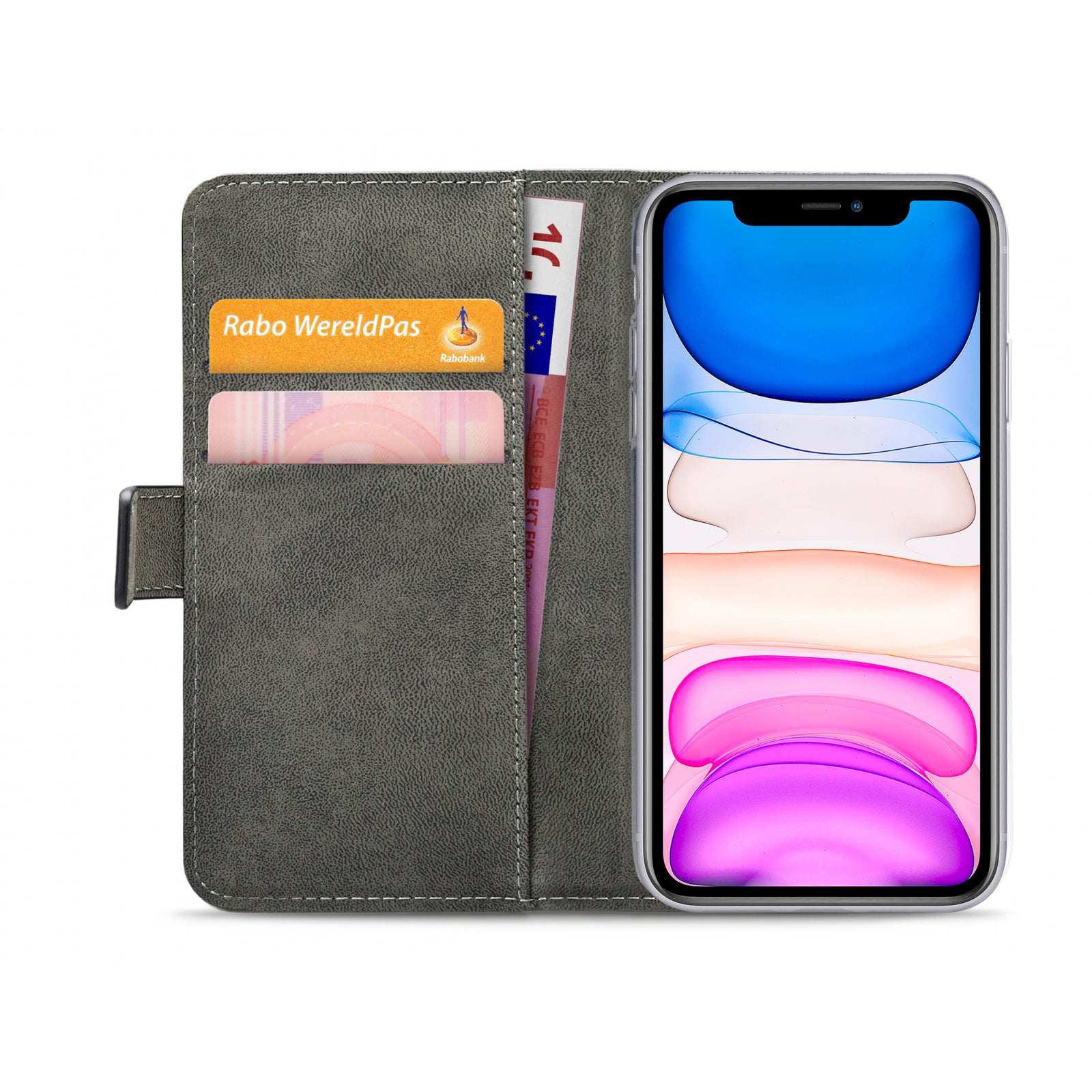 Mobilize Classic Gelly Wallet Book Case Apple iPhone XR/11 Black