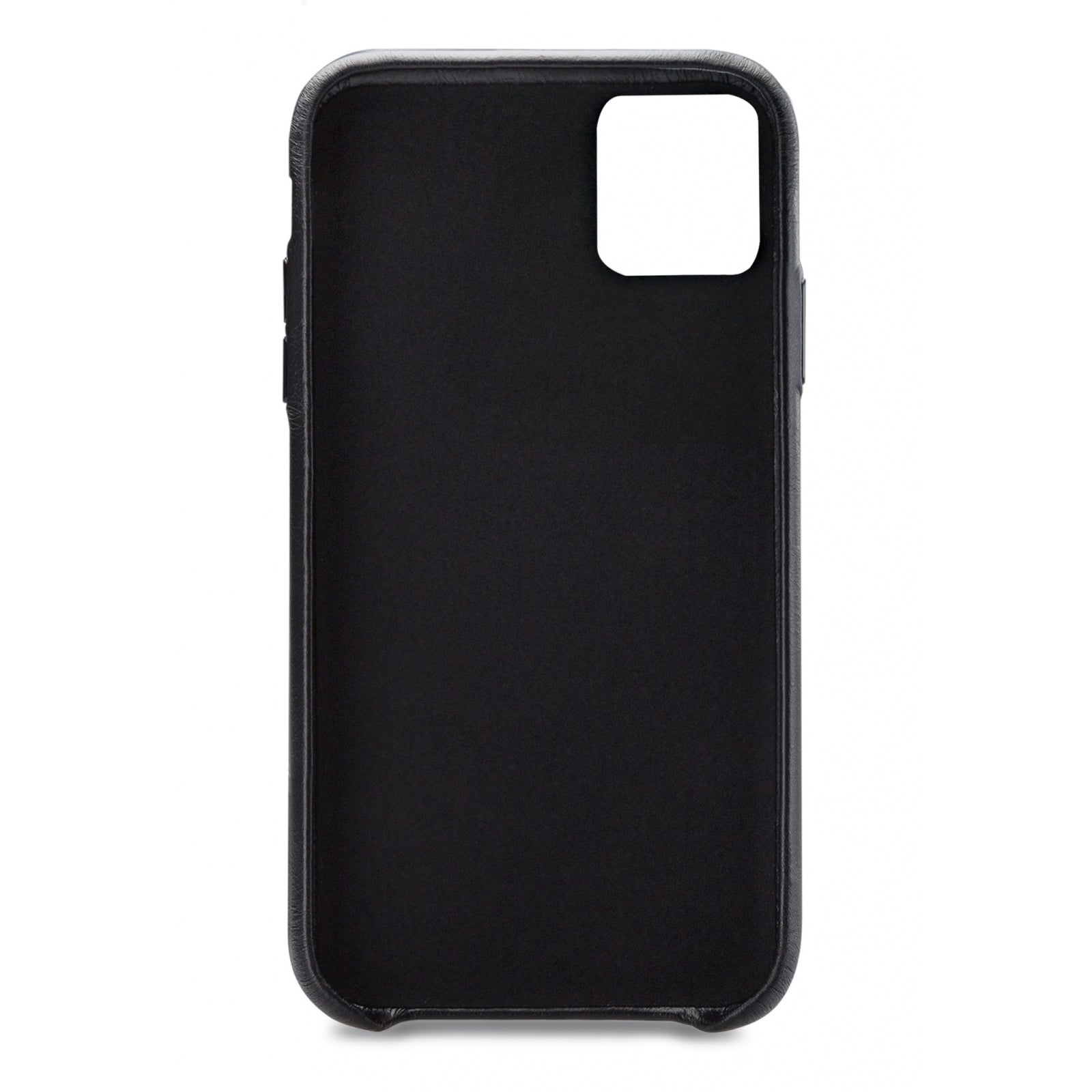 Senza Pure Leather Cover with Card Slot Apple iPhone 11 Pro Deep Black