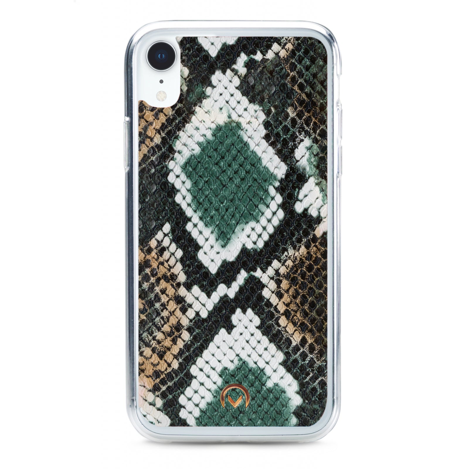 Mobilize 2in1 Gelly Velvet Clutch for Apple iPhone XR Green Snake