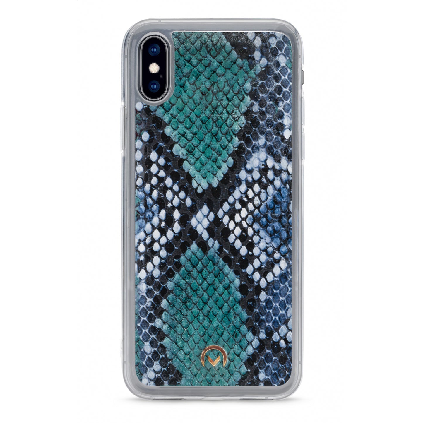 Mobilize 2in1 Gelly Velvet Clutch for Apple iPhone X/Xs Royal Blue Snake