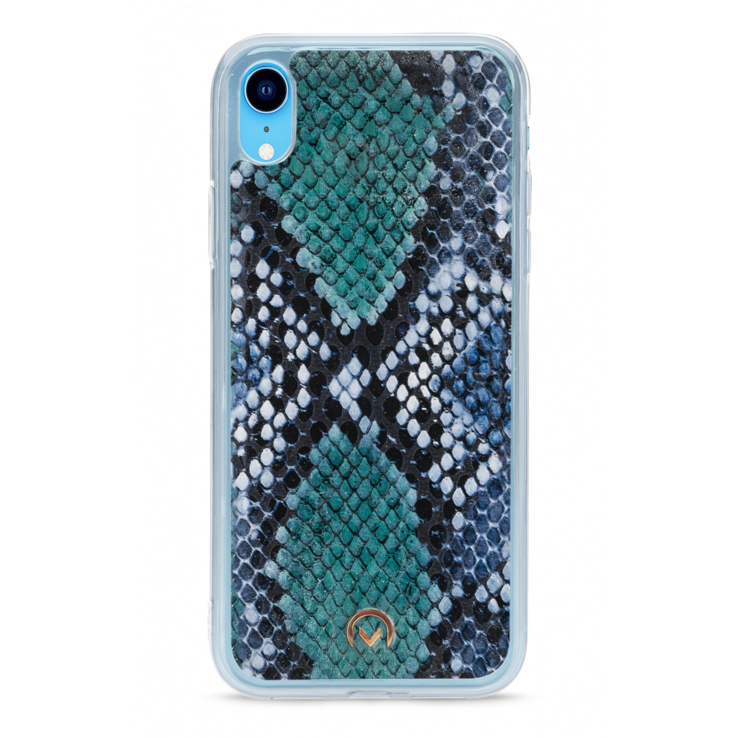 Mobilize 2in1 Gelly Velvet Clutch for Apple iPhone XR Royal Blue Snake