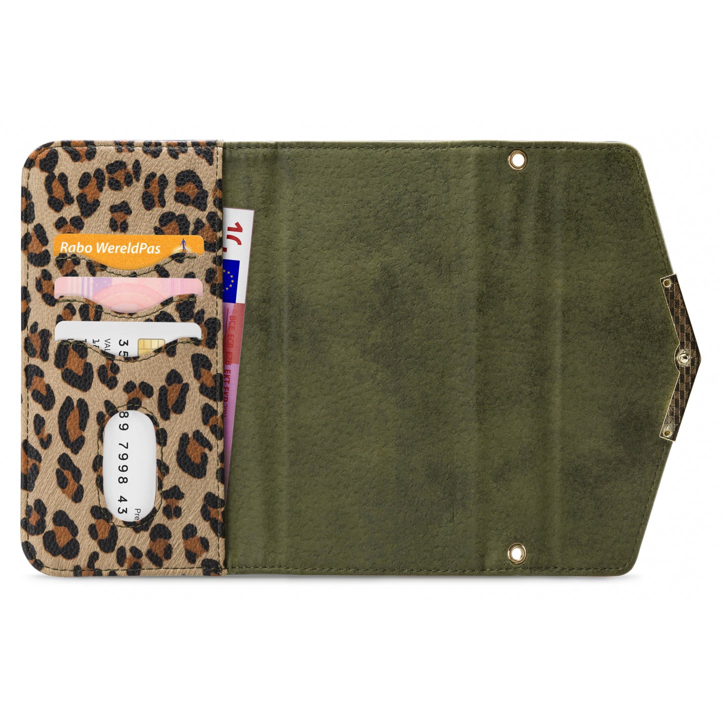 Mobilize 2in1 Gelly Clutch for Samsung Galaxy A20e Green Leopard